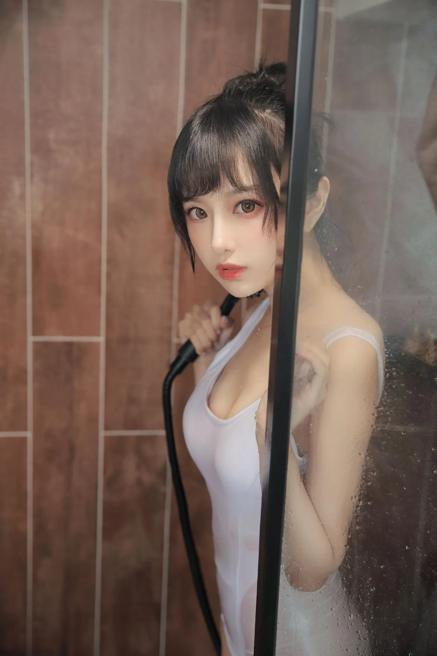 Shika小鹿鹿 – NO.81 半透浴室 [22P]插图8