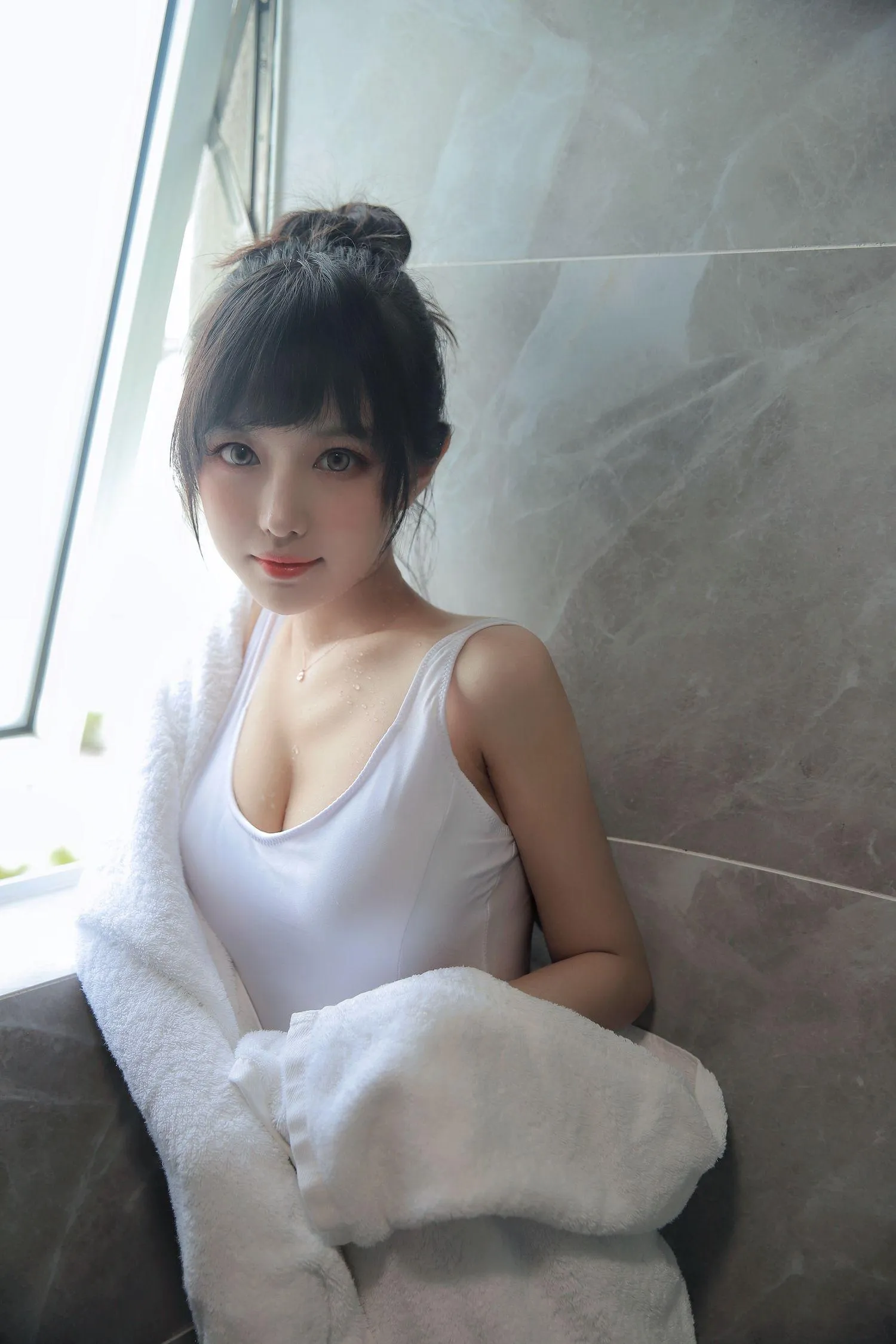Shika小鹿鹿 – NO.81 半透浴室 [22P]插图