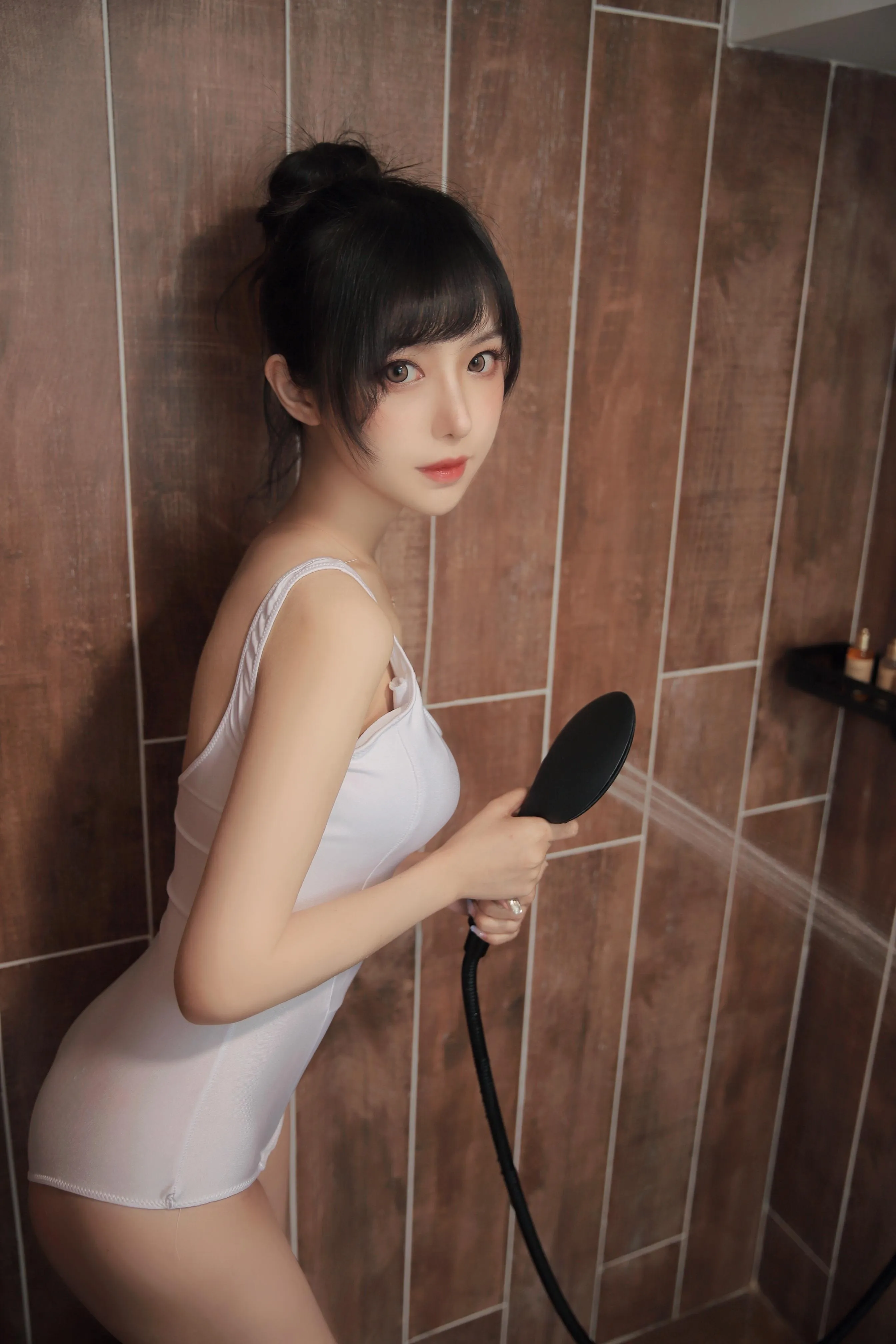Shika小鹿鹿 – NO.81 半透浴室 [22P]插图6