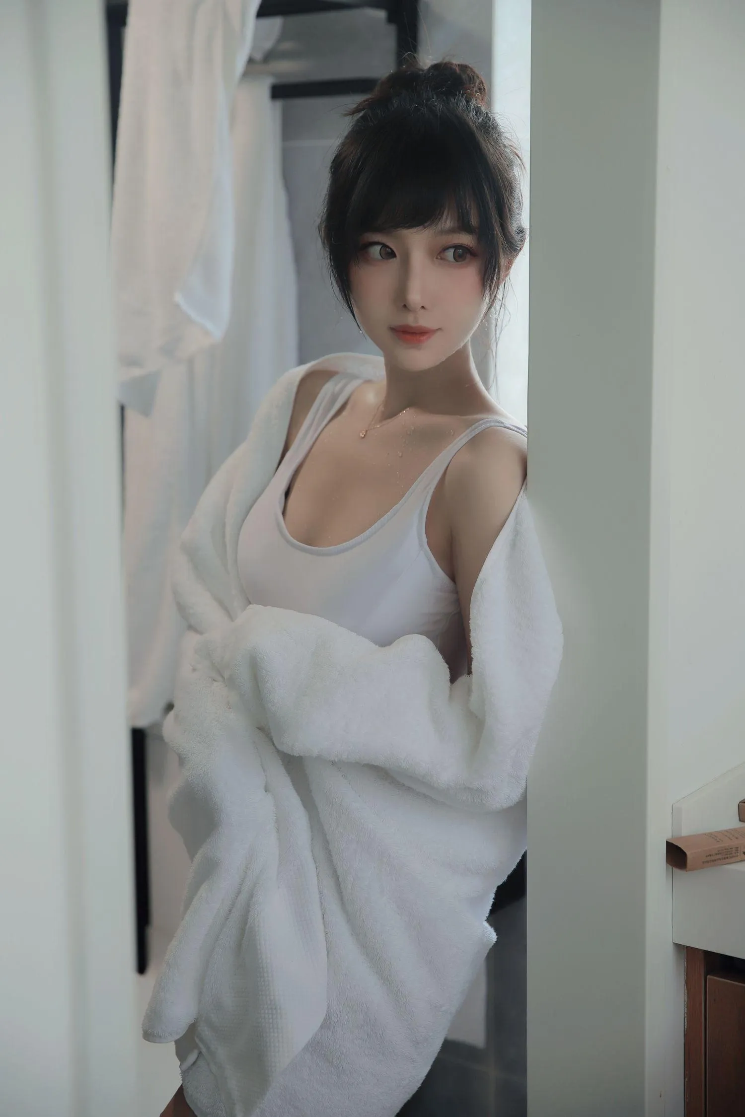 Shika小鹿鹿 – NO.81 半透浴室 [22P]插图9