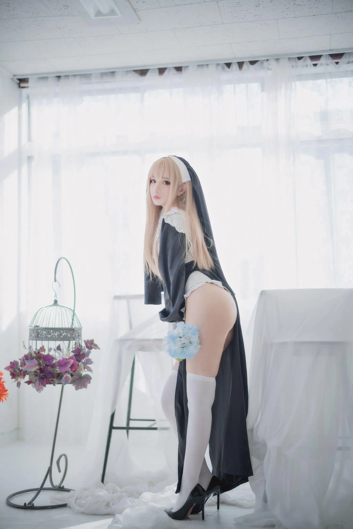 Shika小鹿鹿 – NO.83 修女 [16P]插图4