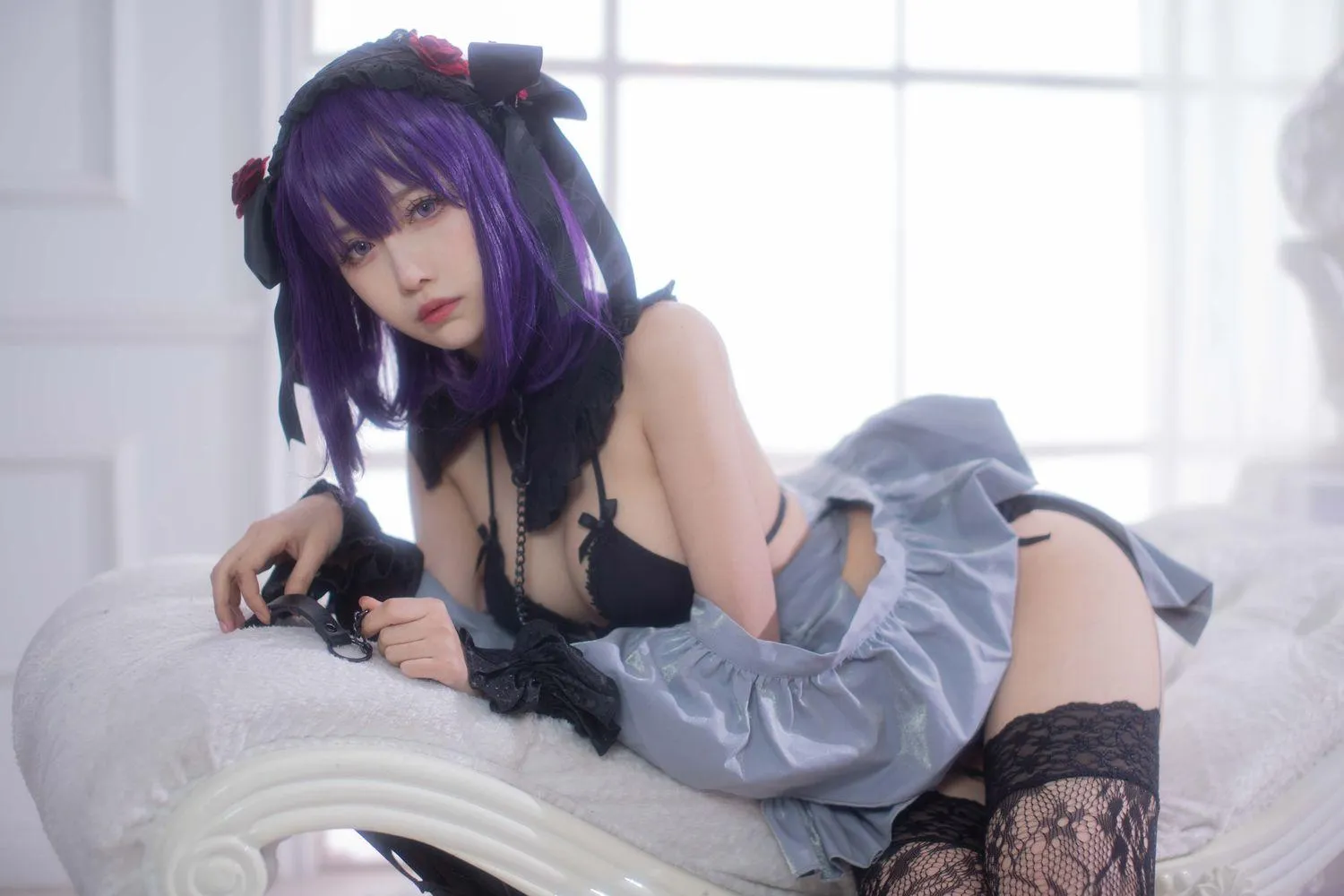Shika小鹿鹿 – NO.85 喜多川海梦 小雫内衣 [17P]插图6