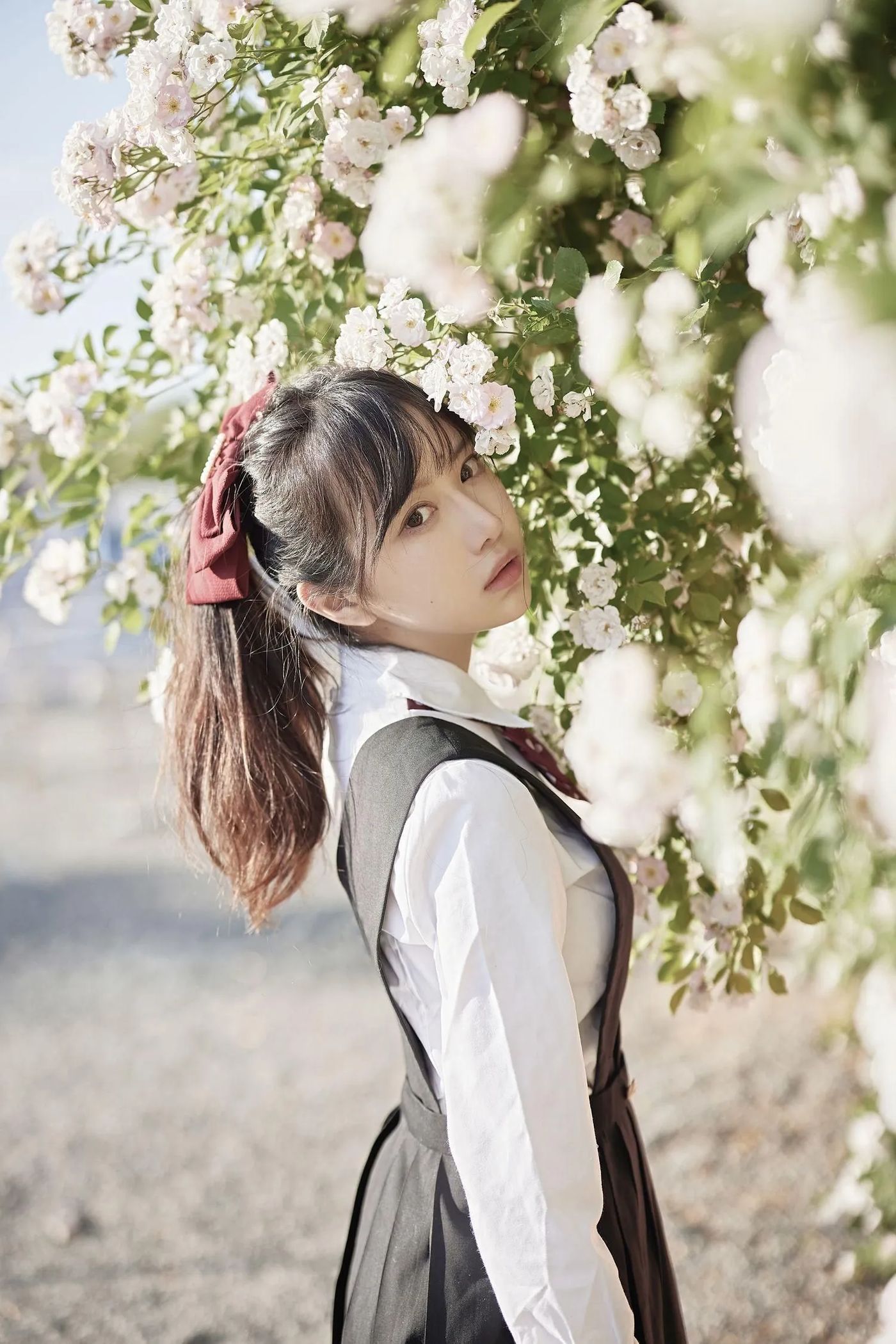 Shika小鹿鹿 – NO.86 蔷薇JK [14P]插图3