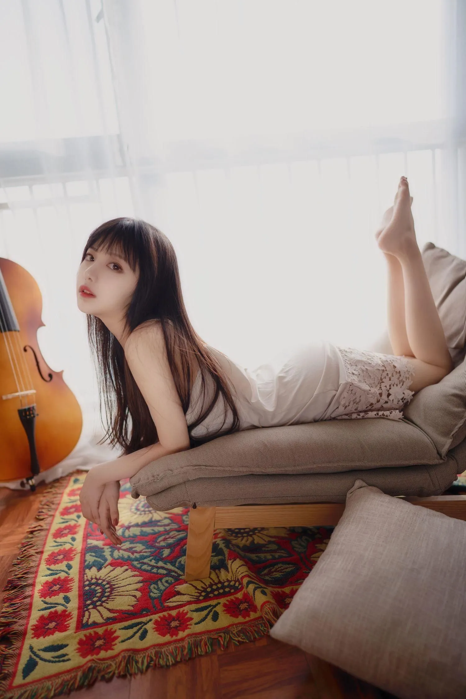 Shika小鹿鹿 – NO.88 长发姑娘 [21P]插图8