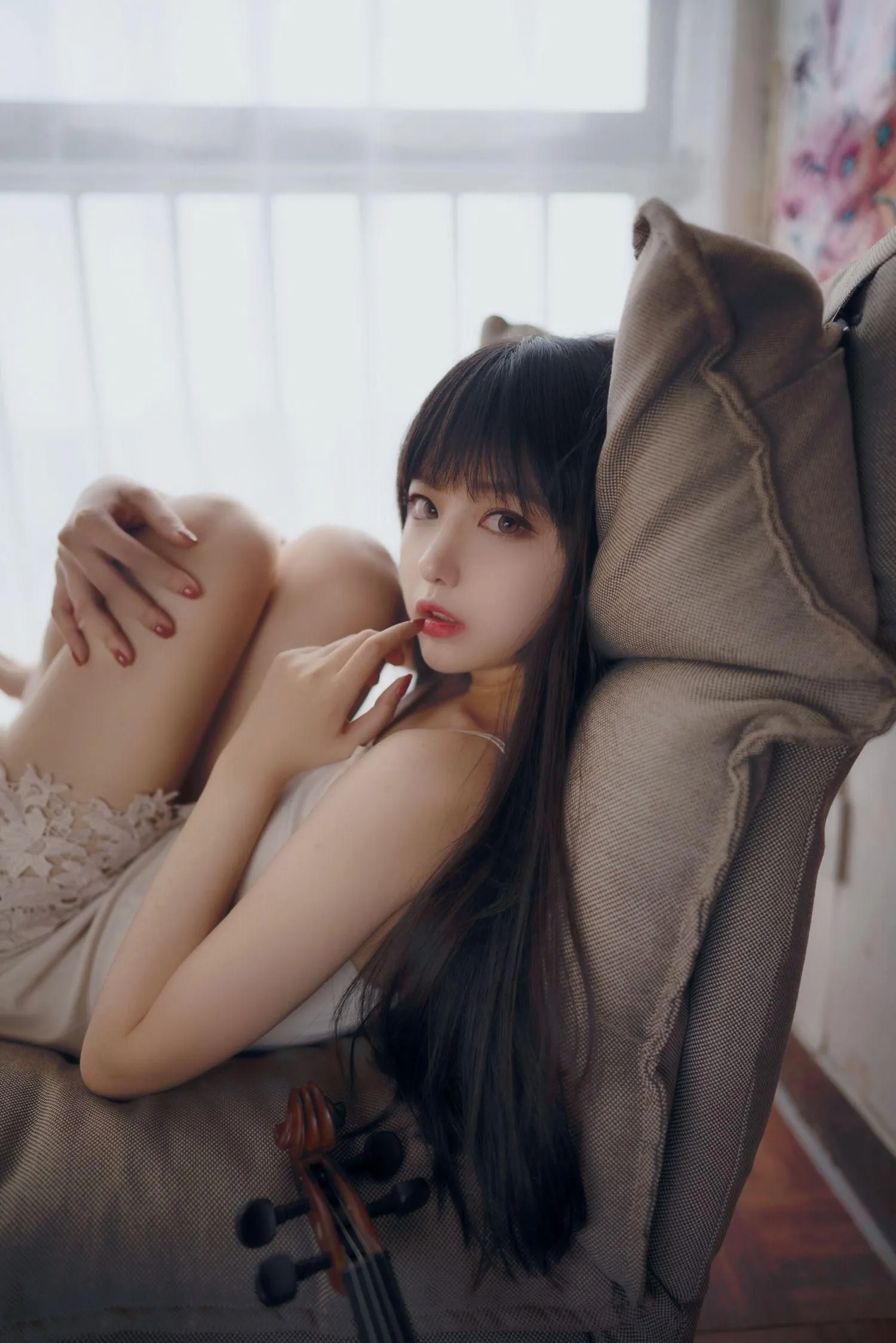 Shika小鹿鹿 – NO.88 长发姑娘 [21P]插图7