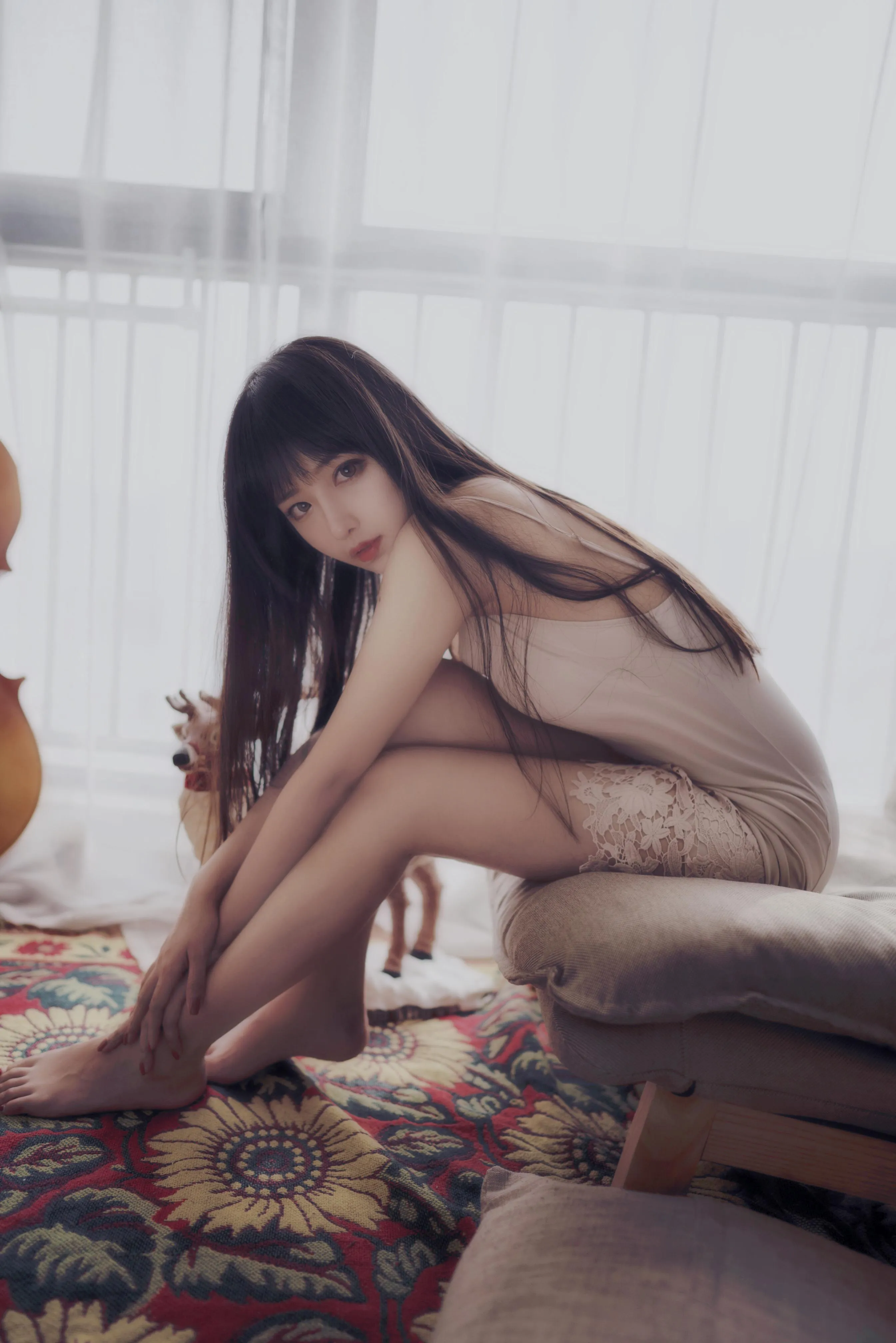 Shika小鹿鹿 – NO.88 长发姑娘 [21P]插图9