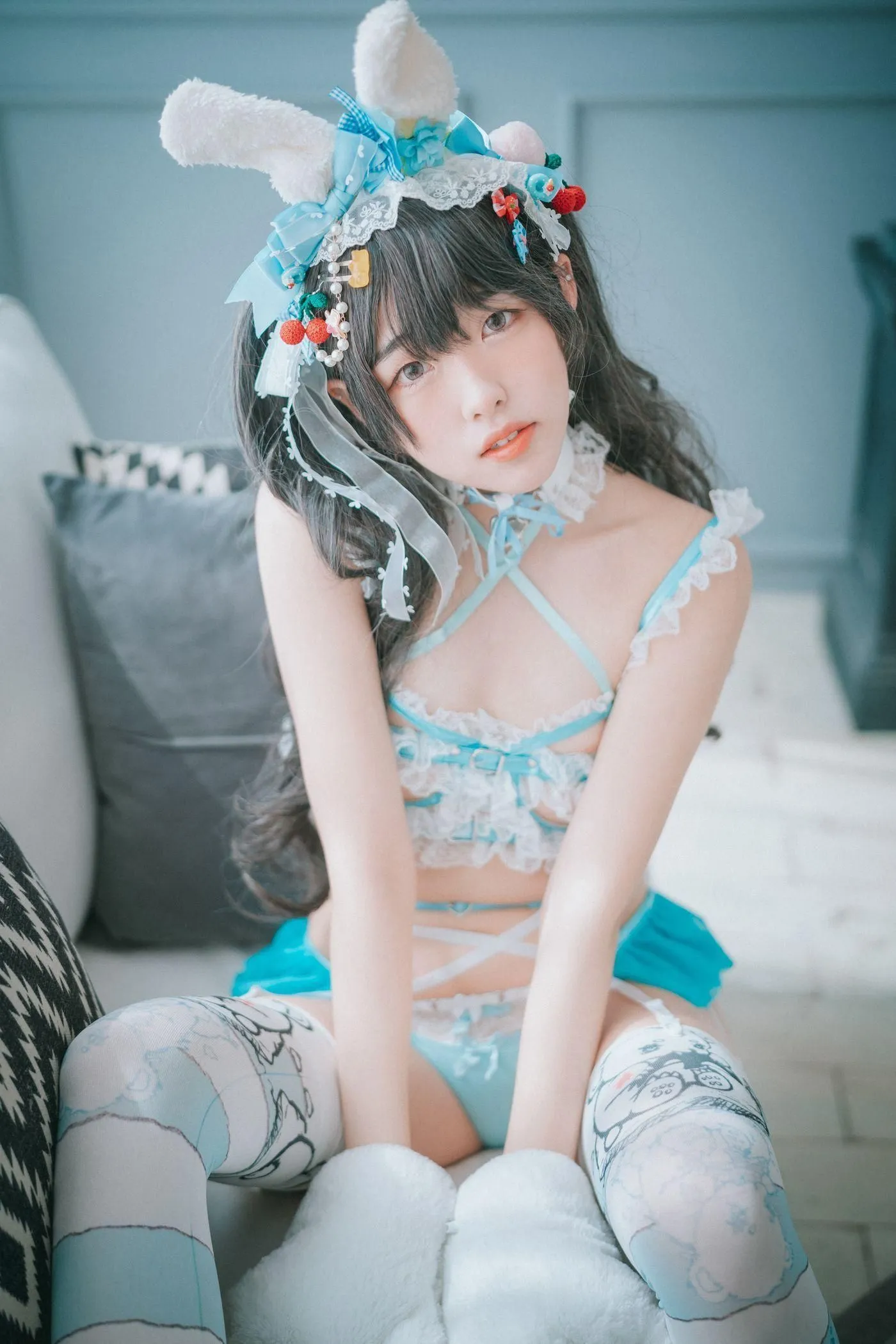 Sonson – NO.05 [DJAWA] Turquoise_Bunny [51P]插图1