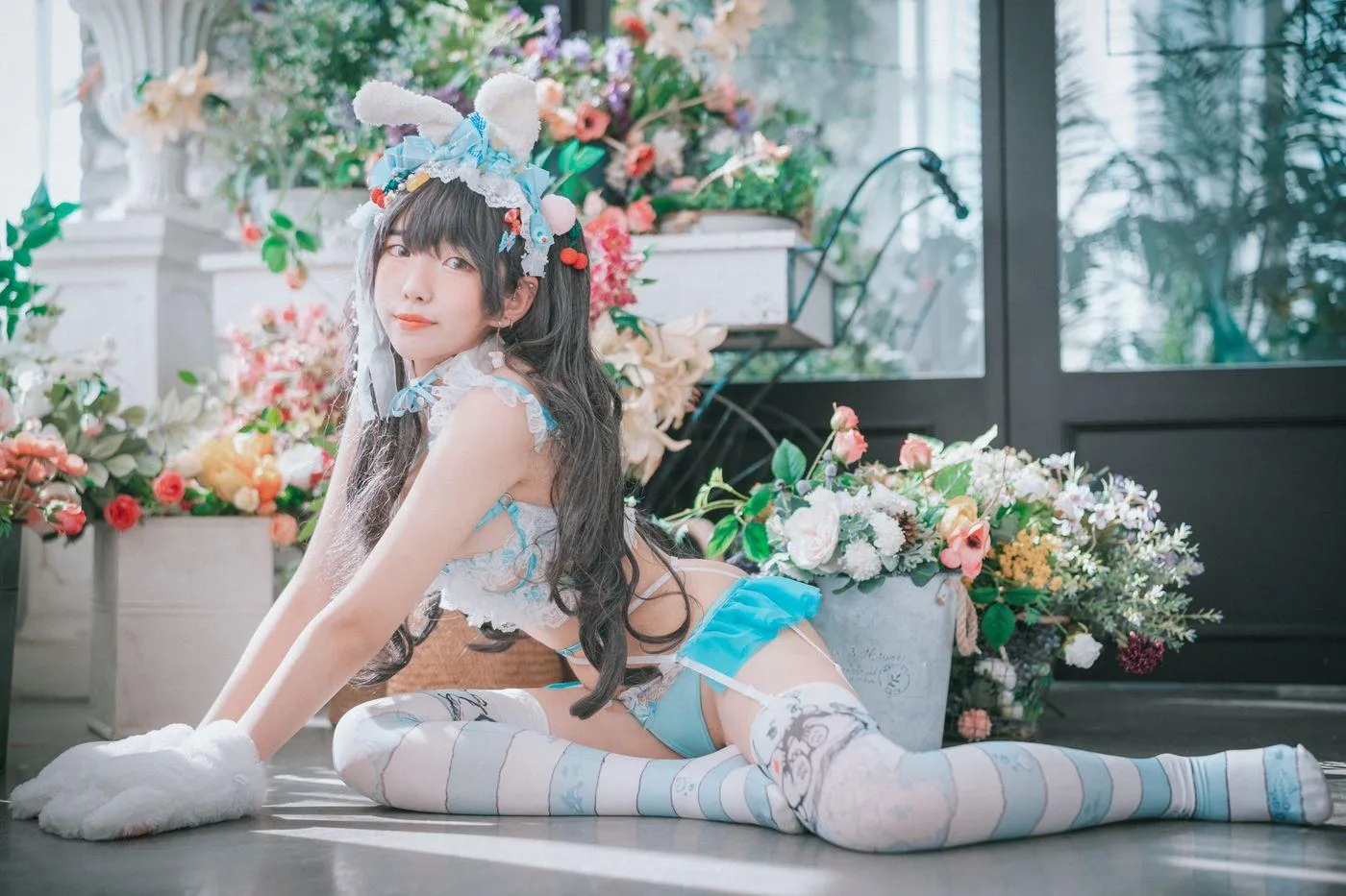 Sonson – NO.05 [DJAWA] Turquoise_Bunny [51P]插图1