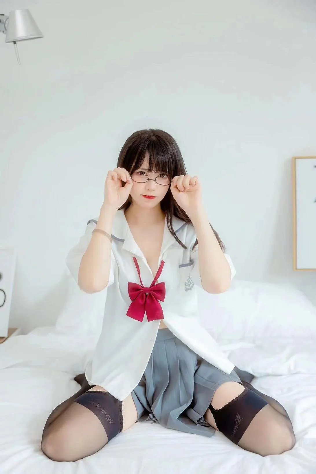Tina很妖孽呀 – NO.01 调皮的JK妹妹 [38P]插图9