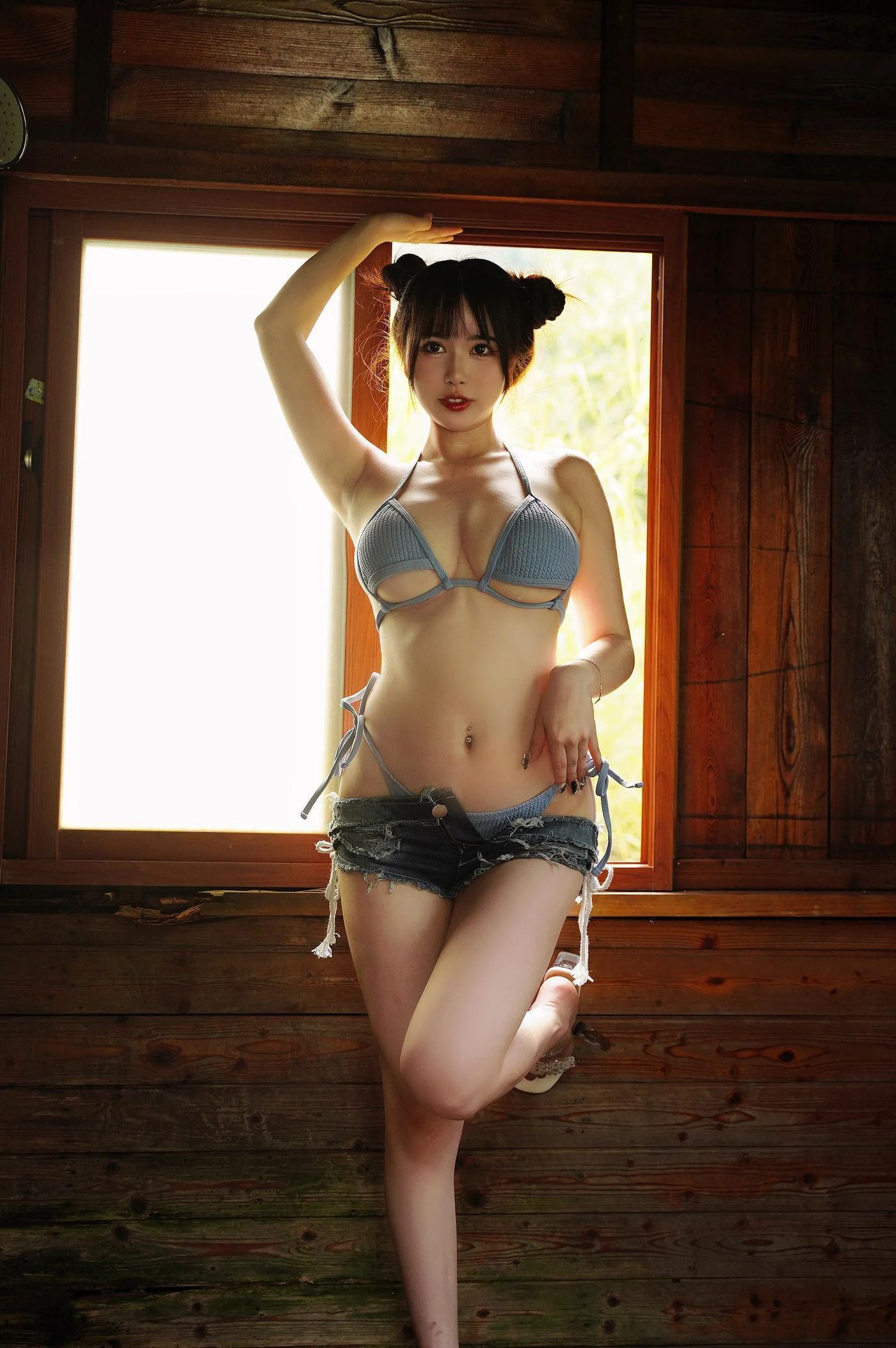 Tina很妖孽呀 – NO.03 蓝色比基尼 [60P]插图7