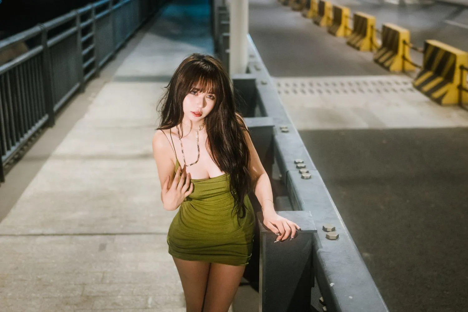 Tina很妖孽呀 – NO.07 绿色连衣裙 [35P]插图7