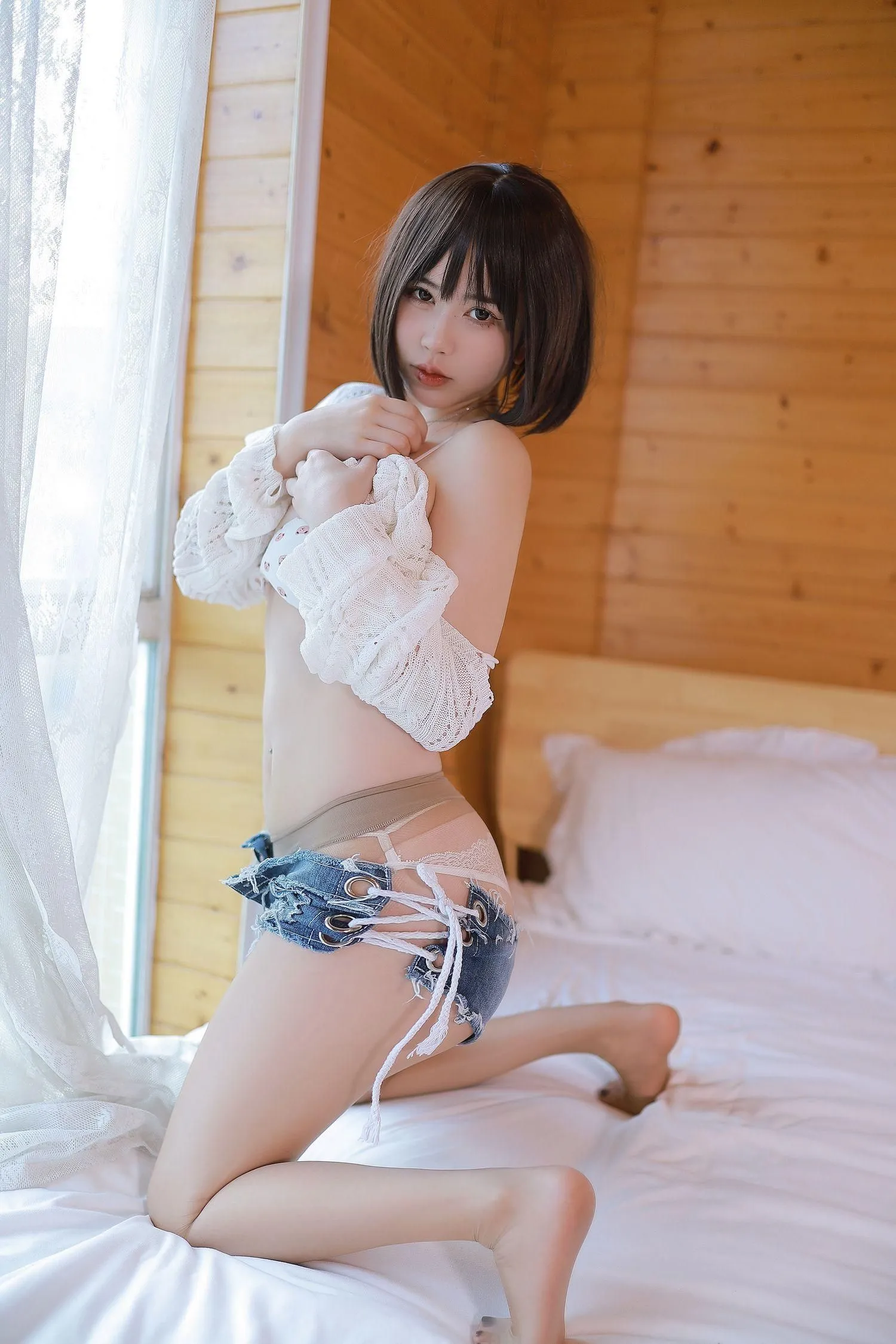 Tina很妖孽呀 – NO.10 温柔短发妹妹 [52P]插图