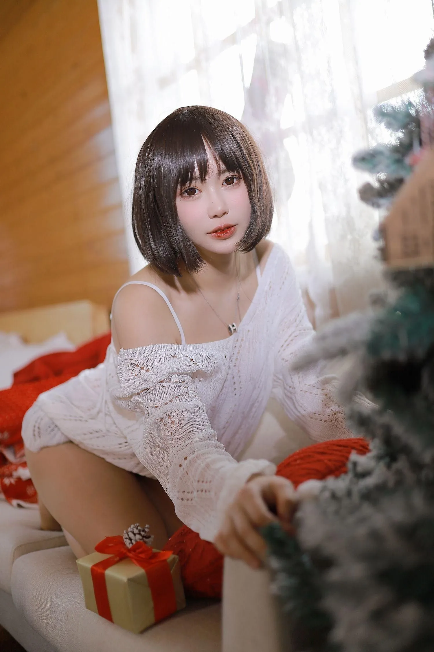 Tina很妖孽呀 – NO.10 温柔短发妹妹 [52P]插图2