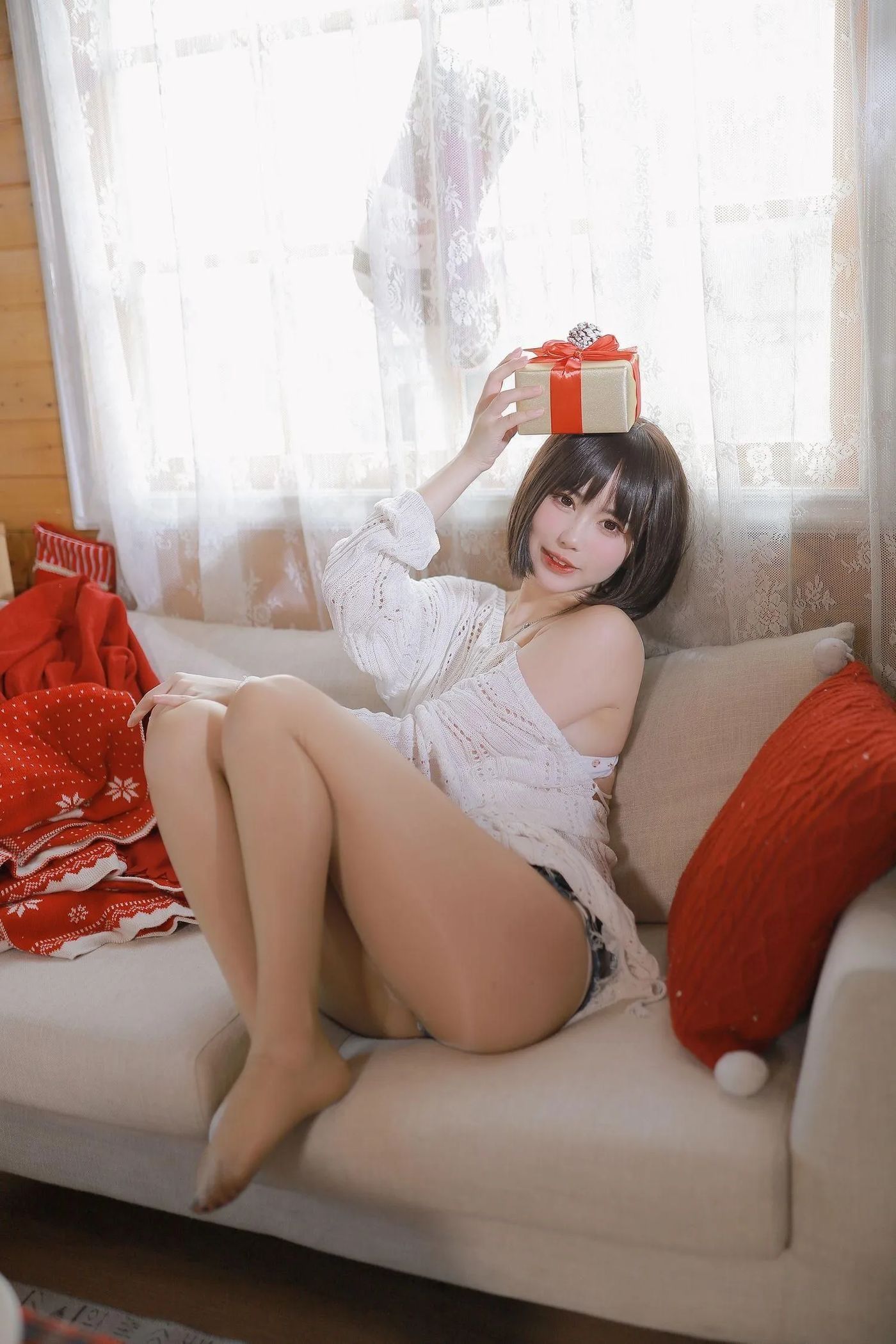 Tina很妖孽呀 – NO.10 温柔短发妹妹 [52P]插图5