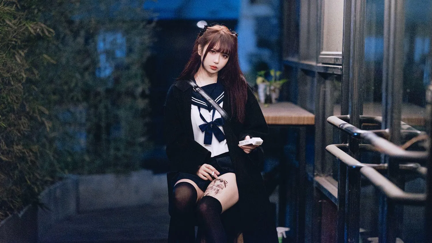 Tina很妖孽呀 – NO.16 不良JK [58P]插图5