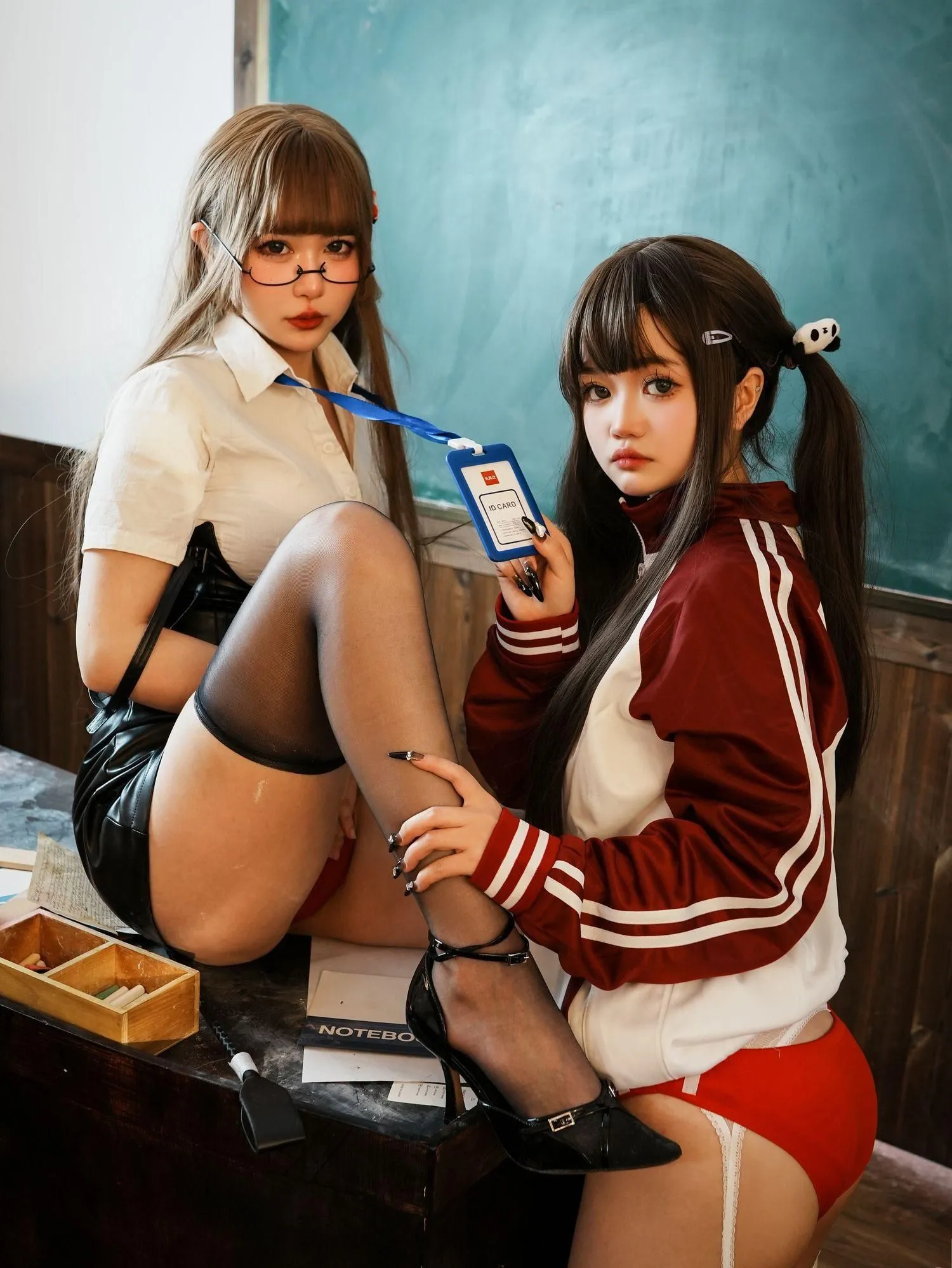 Tina很妖孽呀 – NO.17 双马尾X生与老师 [41P]插图