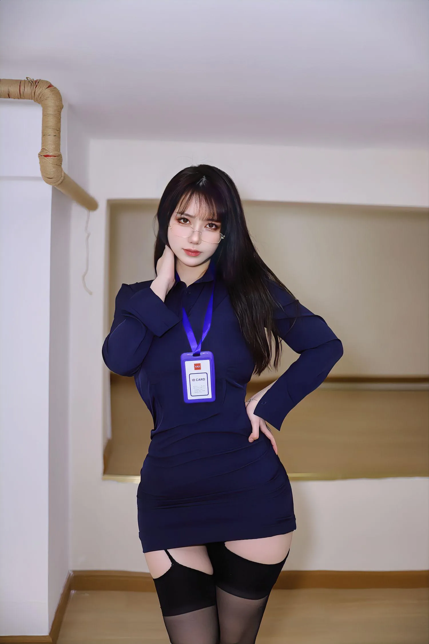 Tina很妖孽呀 – NO.19 职业装秘书 [44P]插图5
