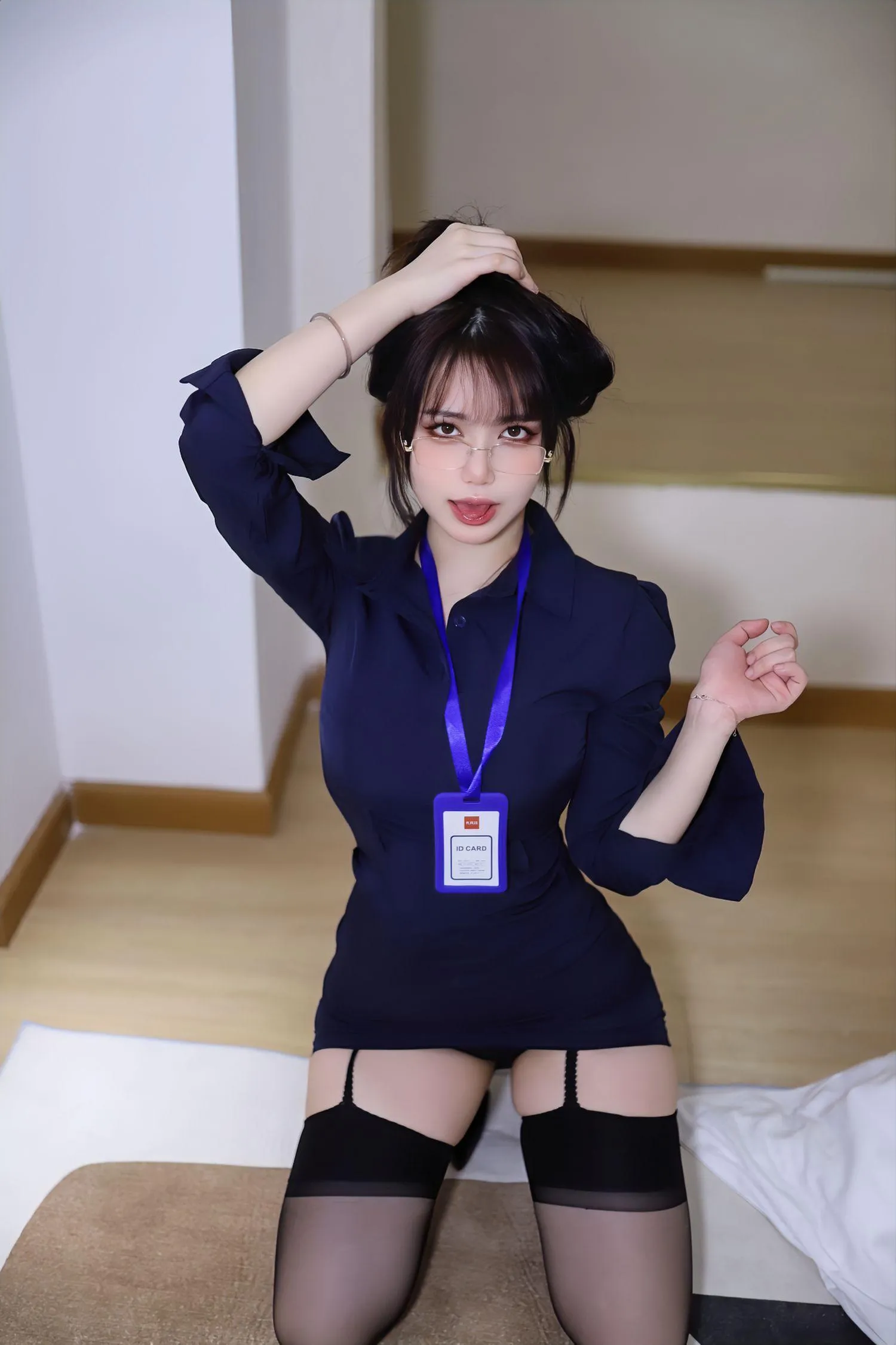 Tina很妖孽呀 – NO.19 职业装秘书 [44P]插图9