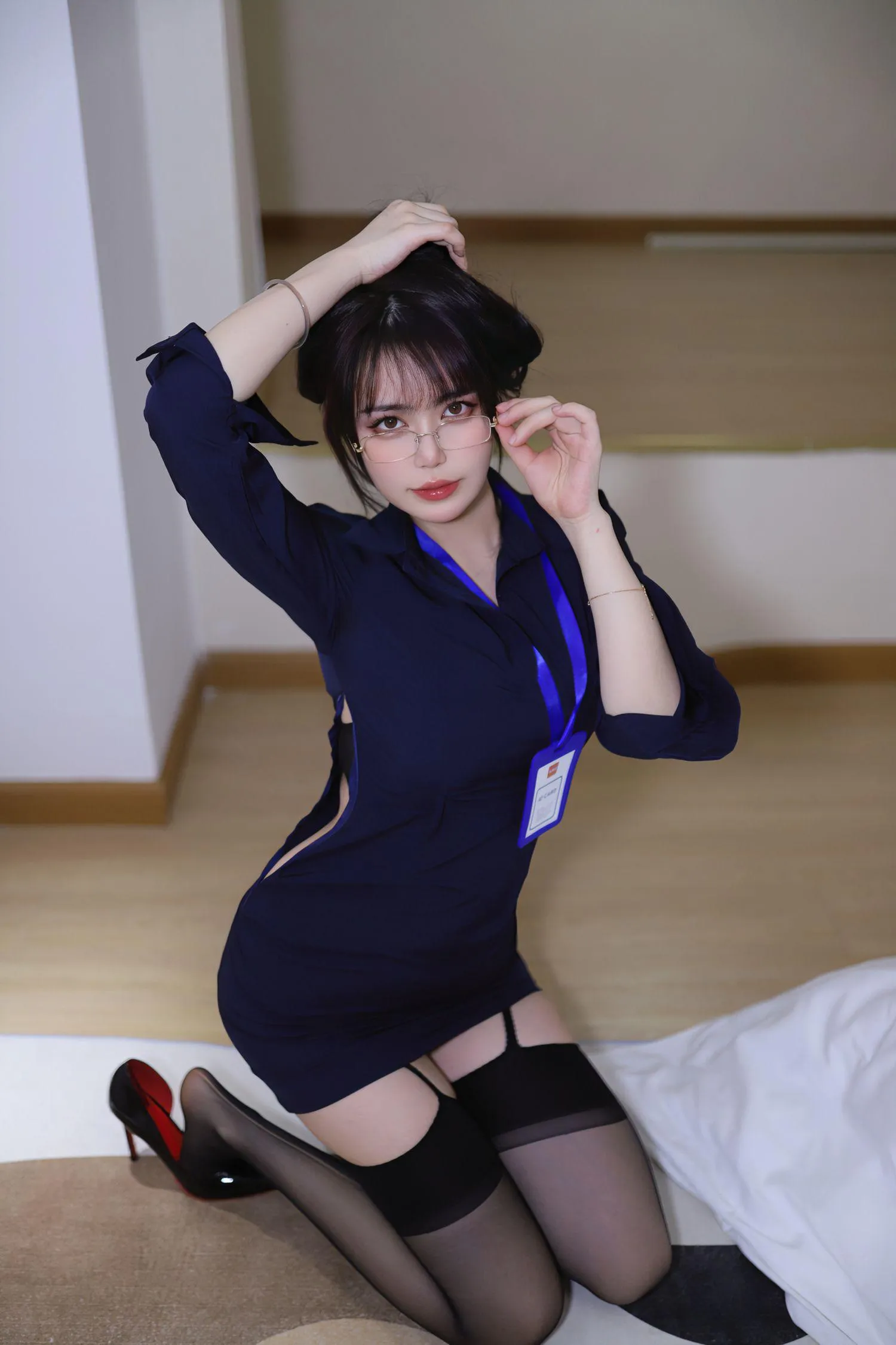 Tina很妖孽呀 – NO.19 职业装秘书 [44P]插图9