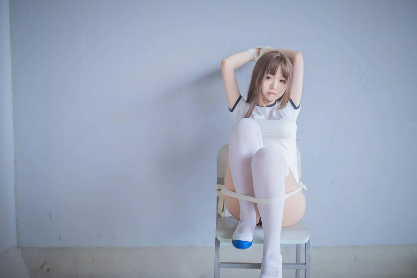 Yoko宅夏 – NO.02 白丝捆绑 [30P]插图8