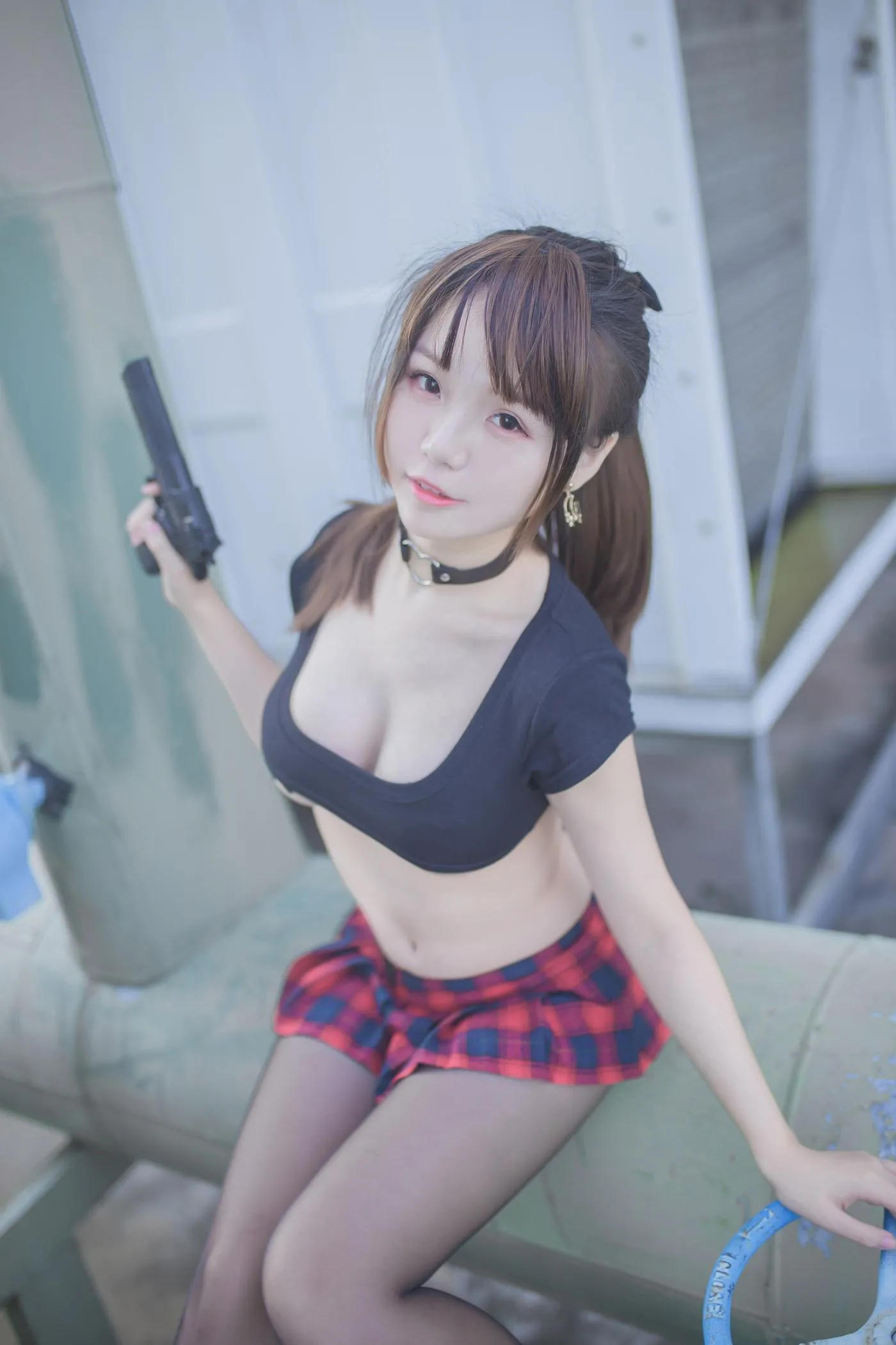 Yoko宅夏 – NO.04 红色格子 [32P]插图2