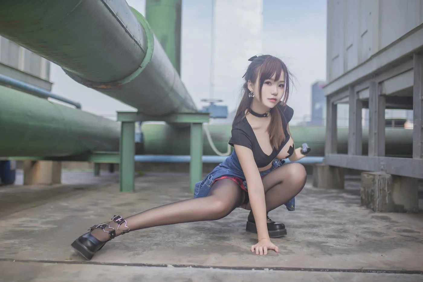 Yoko宅夏 – NO.04 红色格子 [32P]插图3