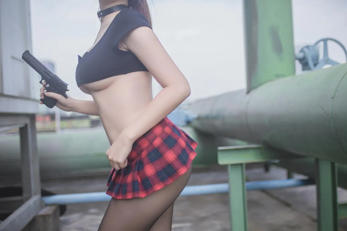 Yoko宅夏 – NO.04 红色格子 [32P]插图9