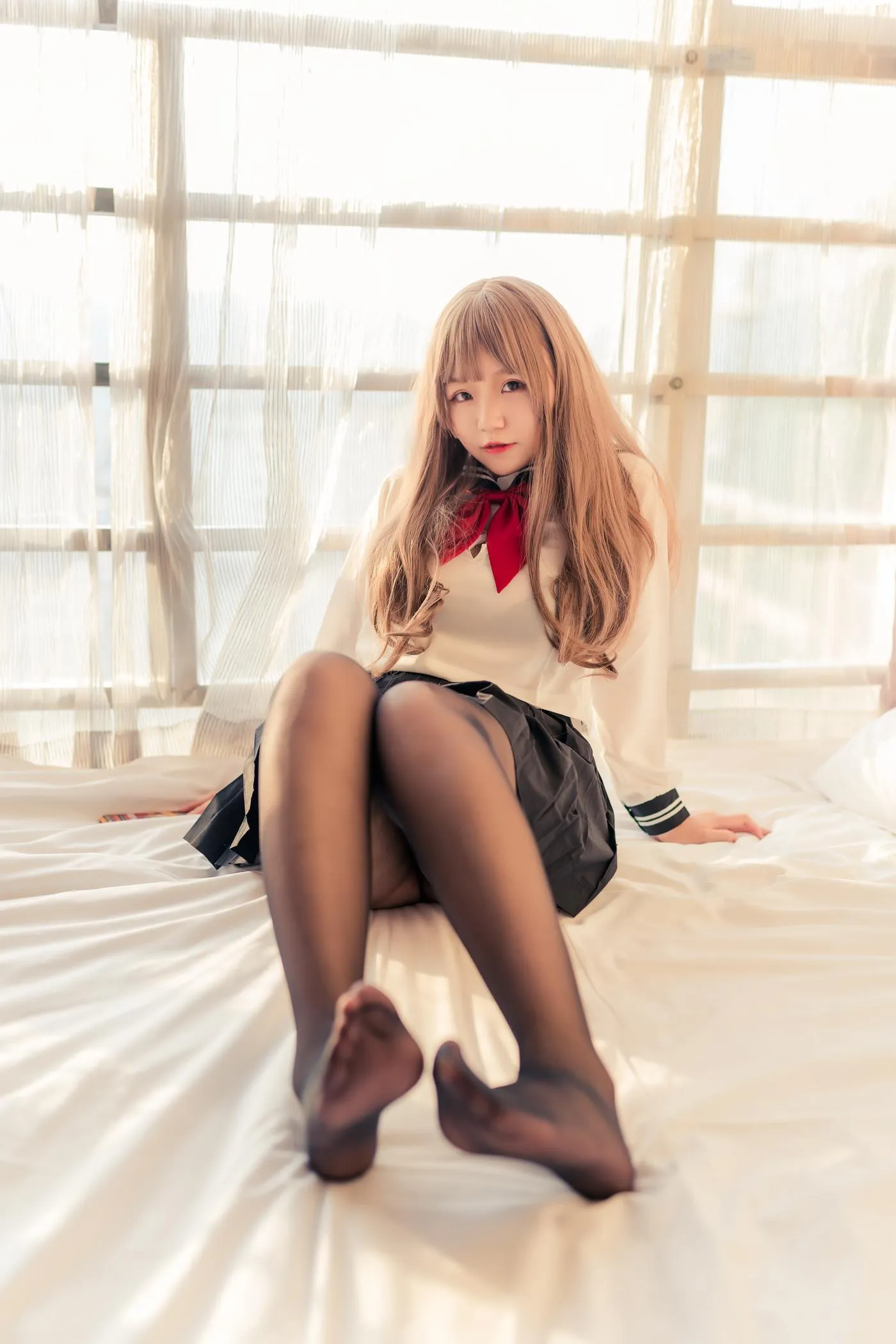 Yoko宅夏 – NO.15 水手服黑丝 [30P]插图2