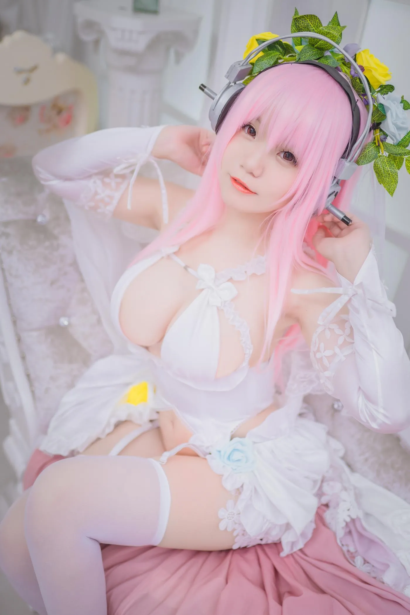 Yoko宅夏-NO.19 索尼子本婚纱 [18P]插图5
