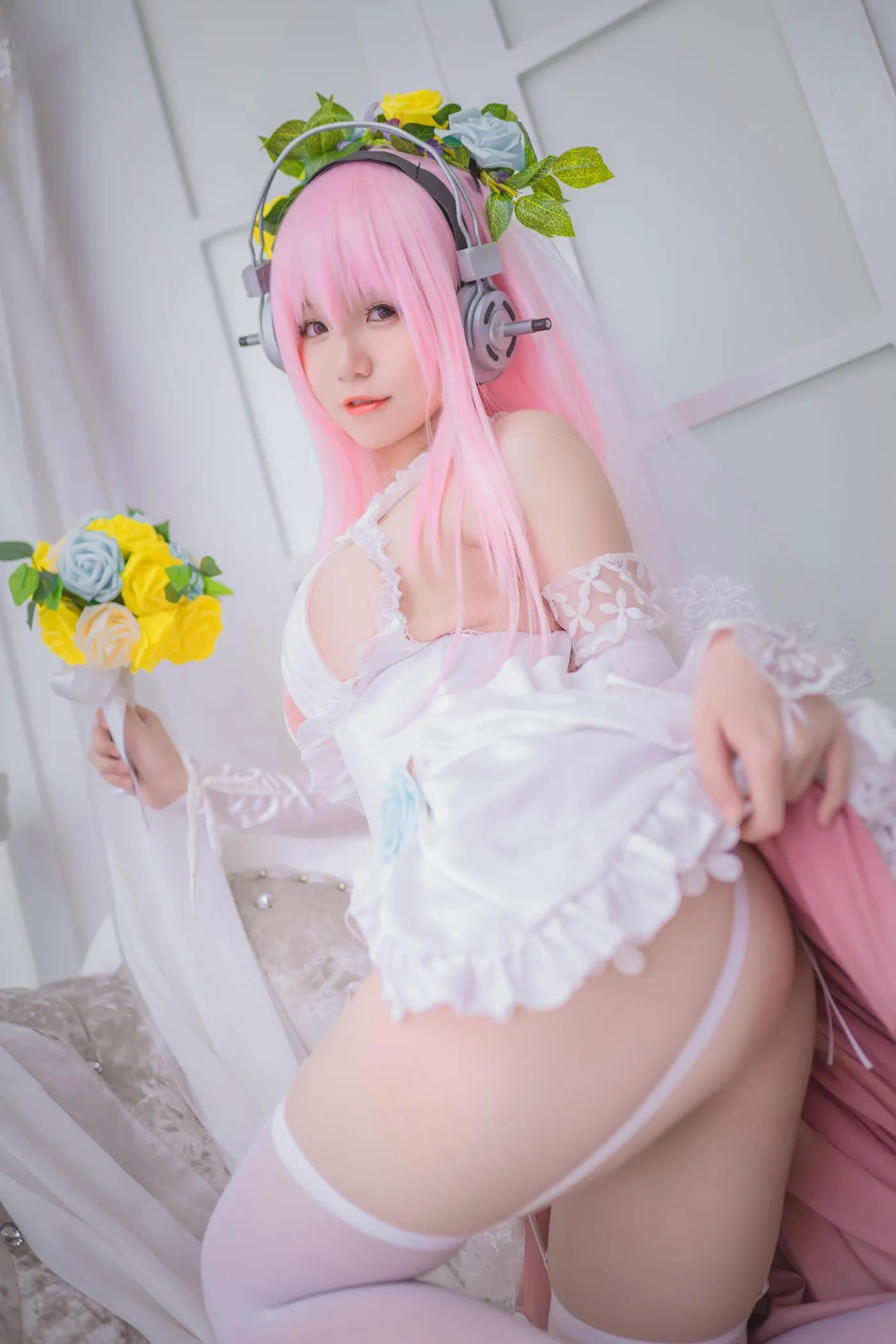 Yoko宅夏-NO.19 索尼子本婚纱 [18P]插图8