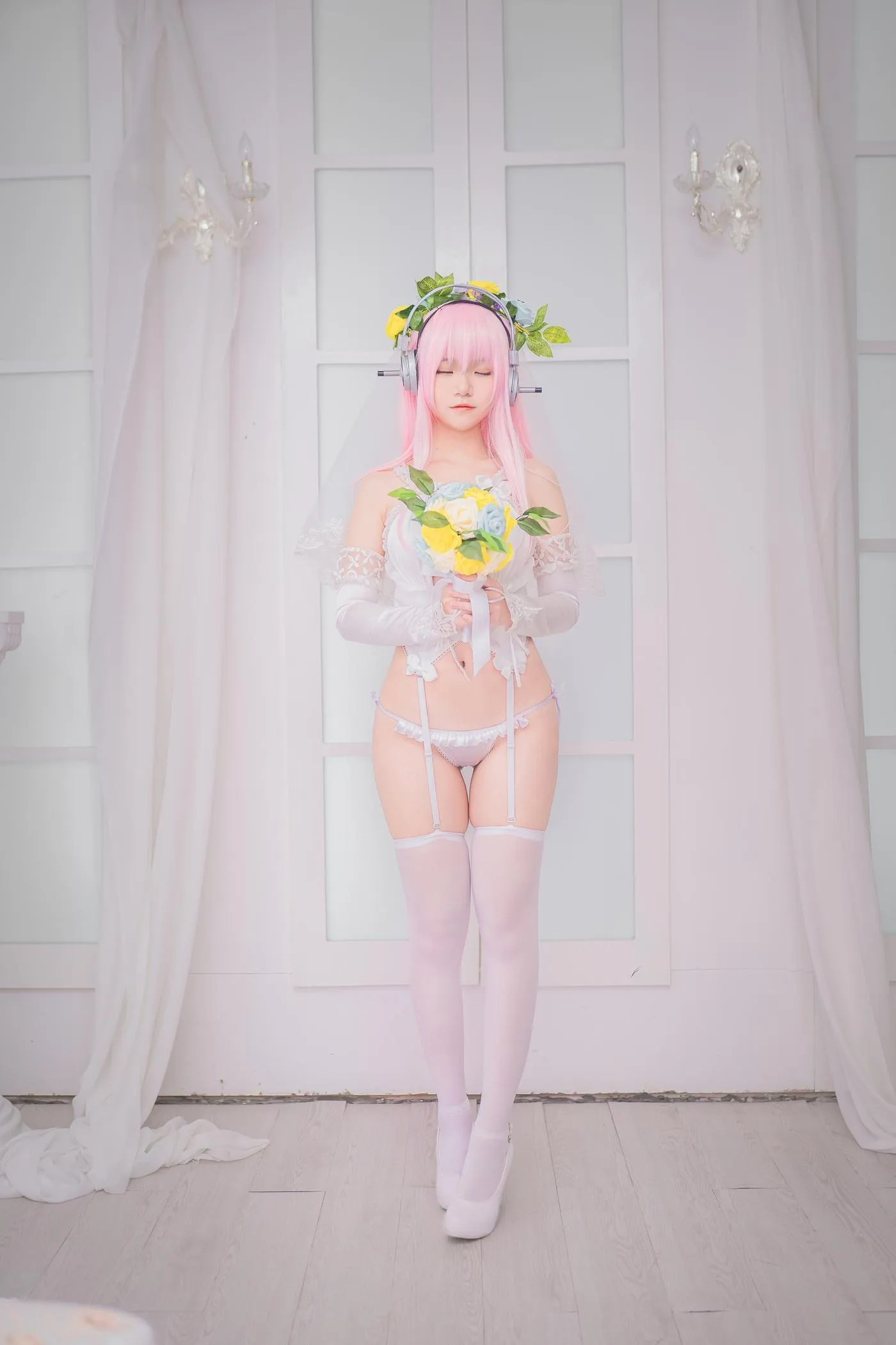 Yoko宅夏-NO.19 索尼子本婚纱 [18P]插图5