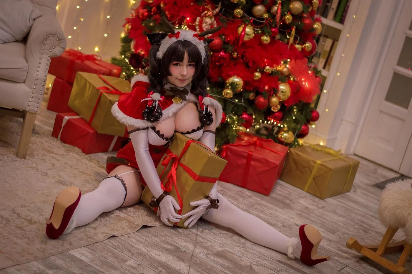 Yoshinobi – NO.21 Ooshio Xmas (Azur Lane) [30P]插图2