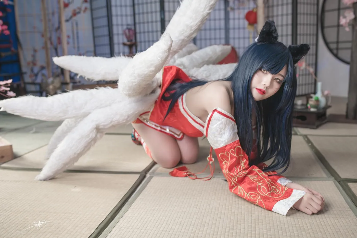 Yuna (윤아) – NO.07 [SAINT Photolife] Ahri [53P]插图4