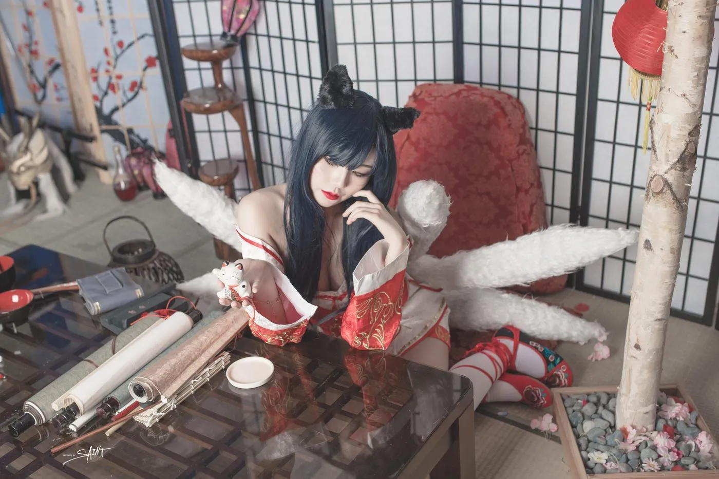 Yuna (윤아) – NO.07 [SAINT Photolife] Ahri [53P]插图3