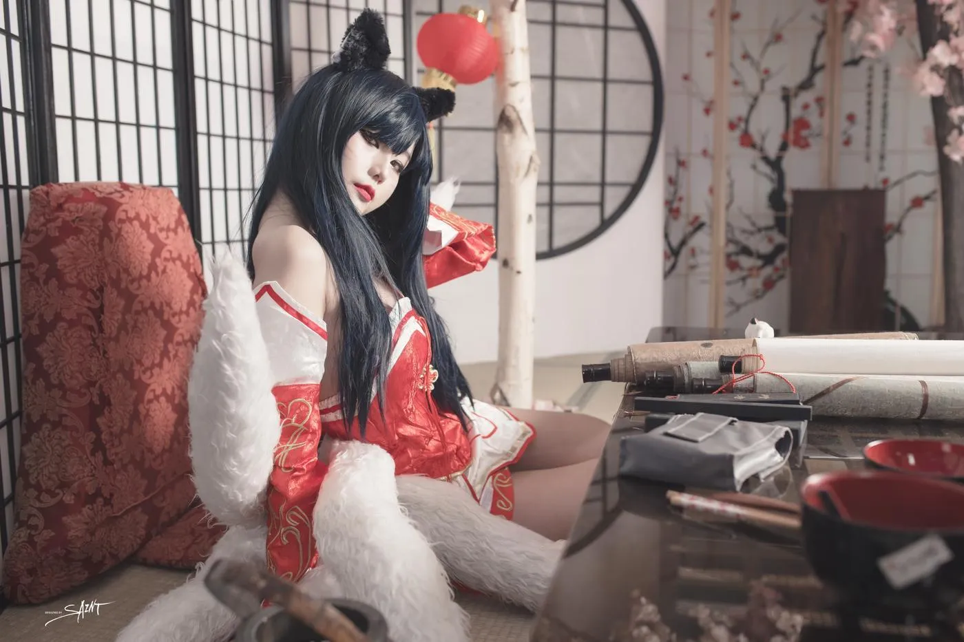 Yuna (윤아) – NO.07 [SAINT Photolife] Ahri [53P]插图4