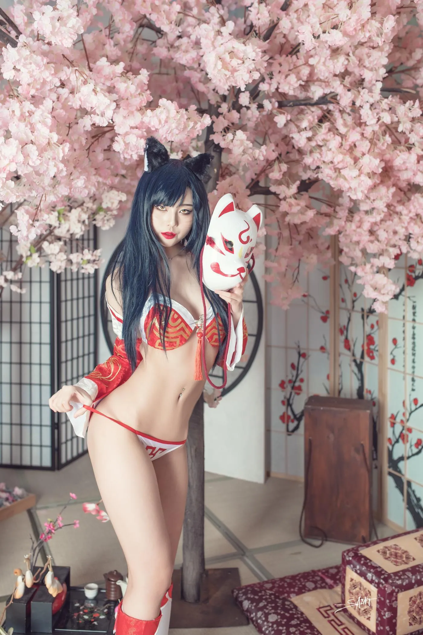 Yuna (윤아) – NO.07 [SAINT Photolife] Ahri [53P]插图6