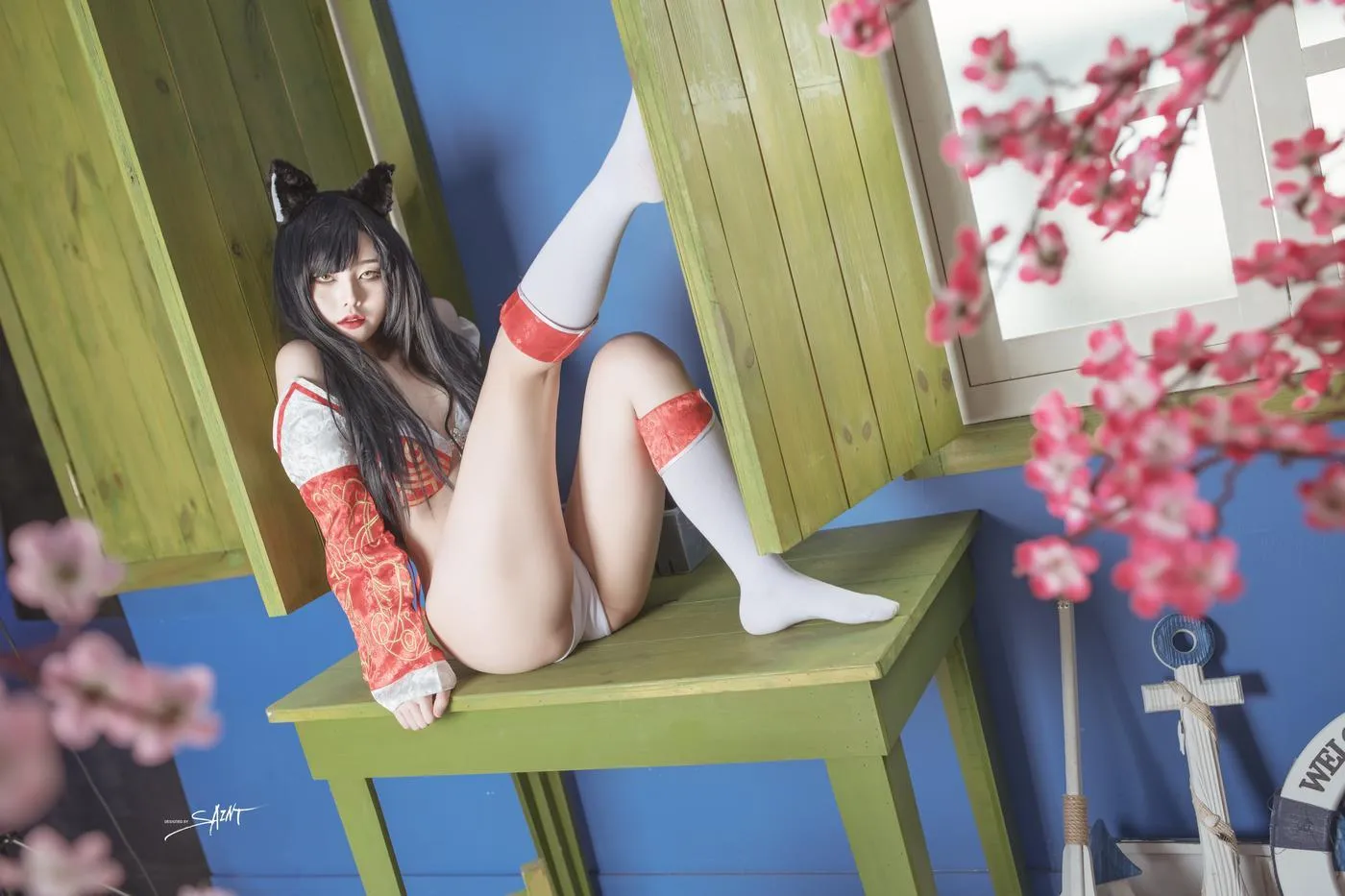 Yuna (윤아) – NO.07 [SAINT Photolife] Ahri [53P]插图1