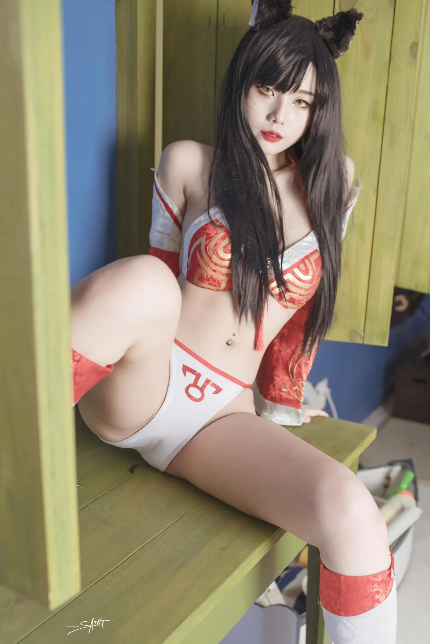 Yuna (윤아) – NO.07 [SAINT Photolife] Ahri [53P]插图5