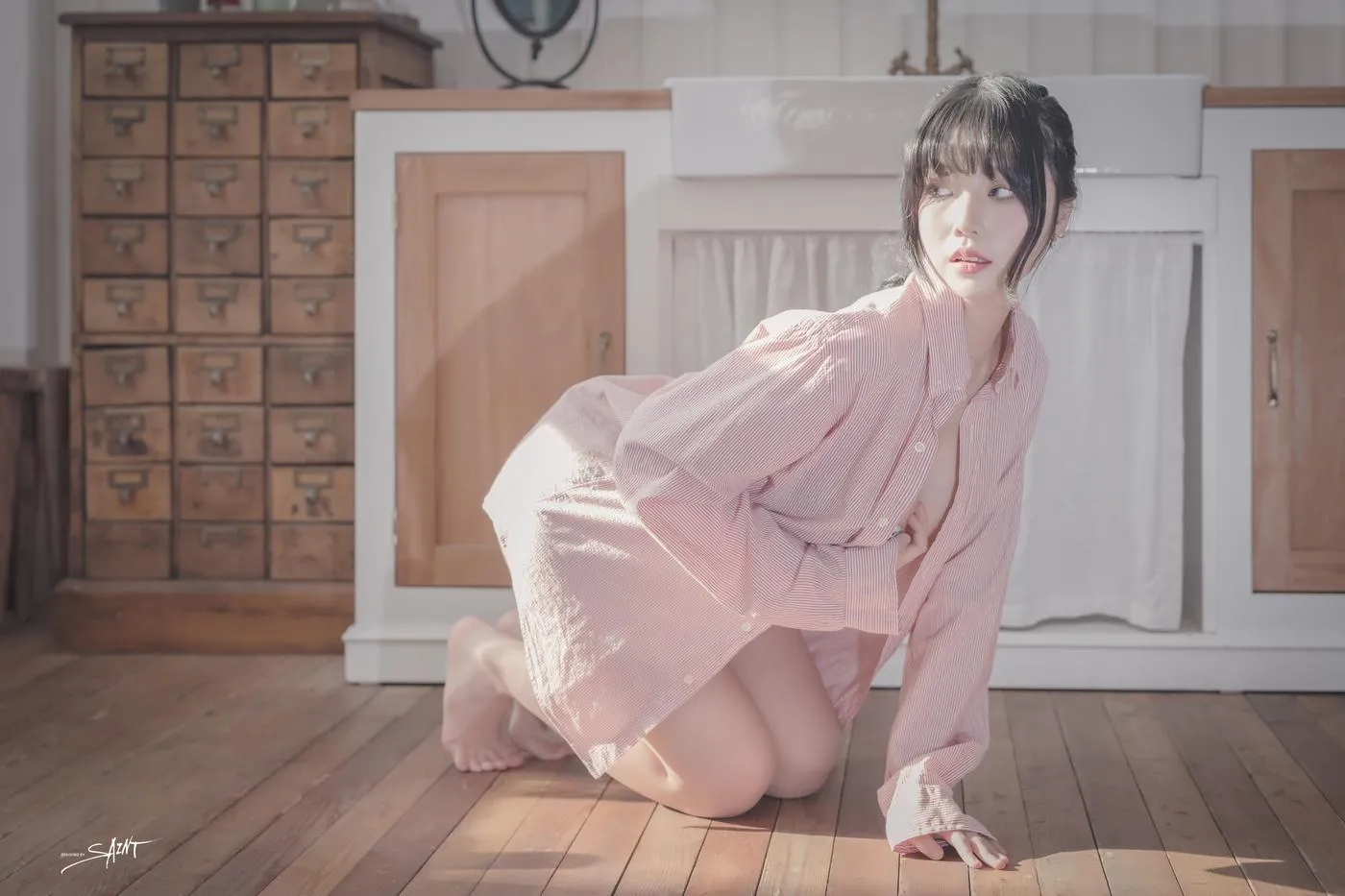 Yuna (윤아) – NO.17 [SAINT Photolife] No.11 – Love On Top [60P]插图2