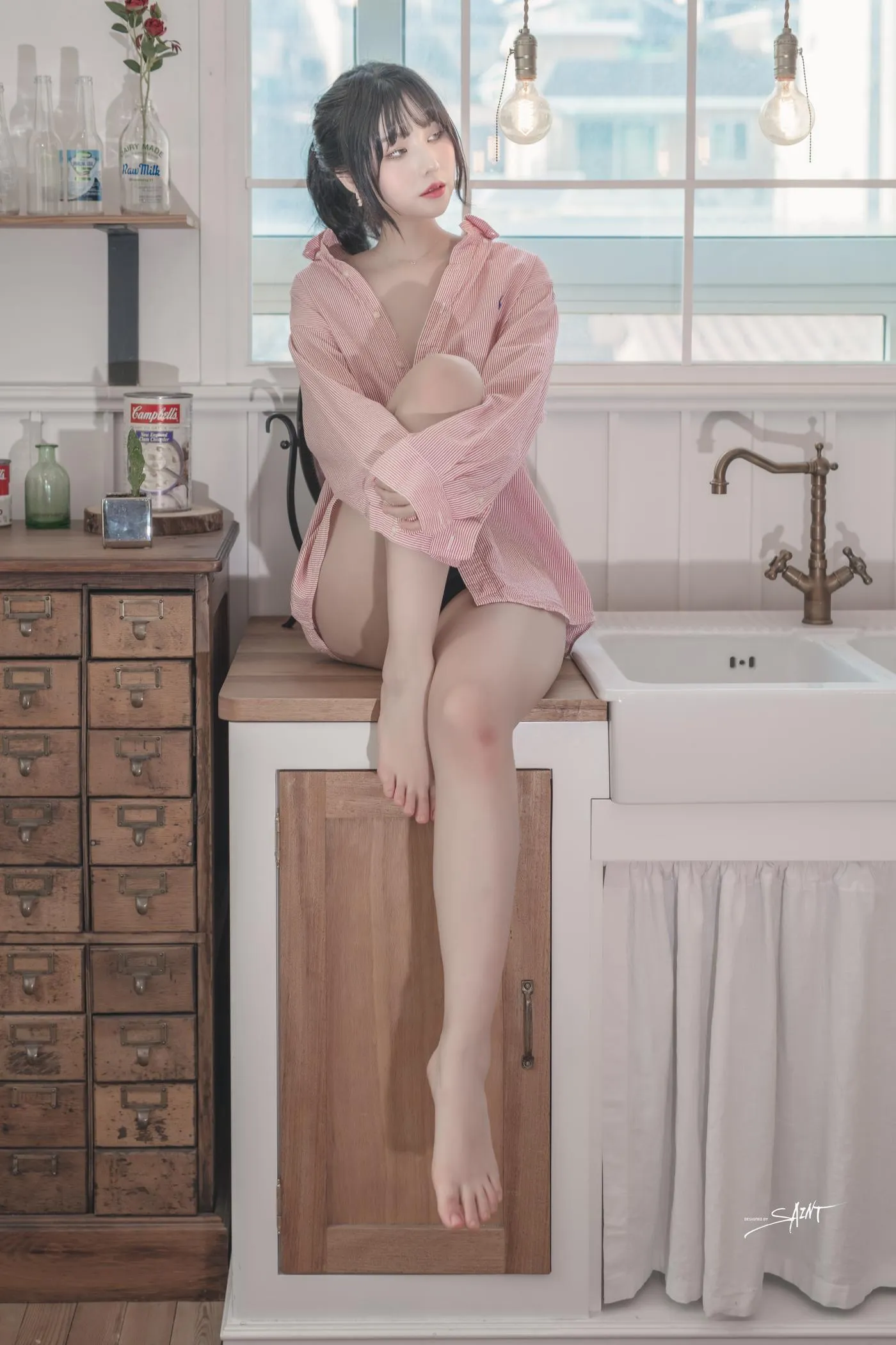 Yuna (윤아) – NO.17 [SAINT Photolife] No.11 – Love On Top [60P]插图3
