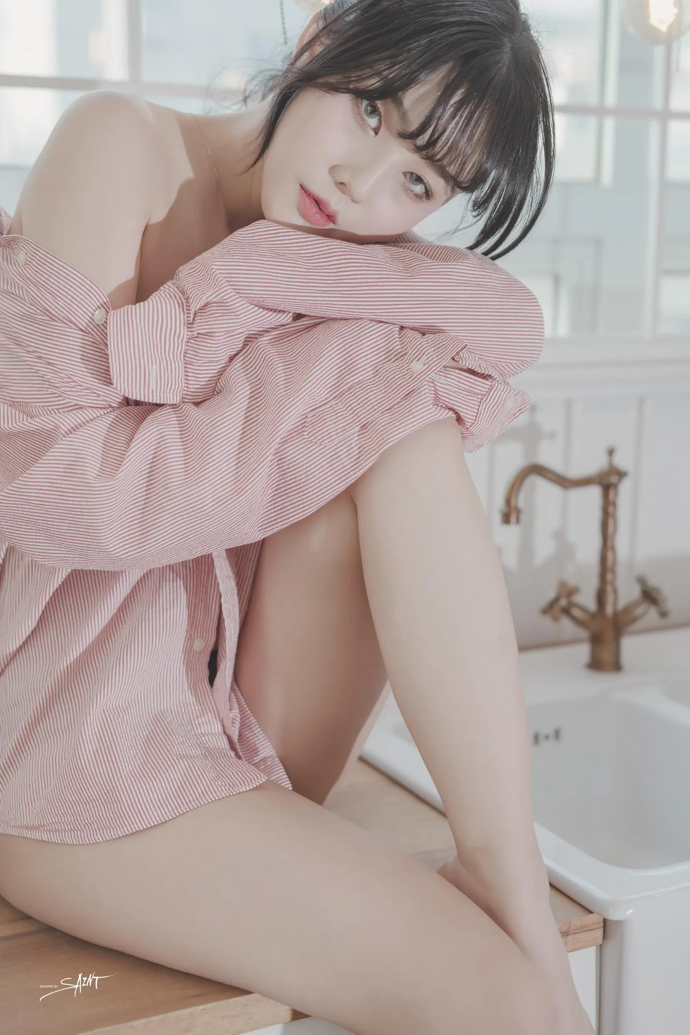 Yuna (윤아) – NO.17 [SAINT Photolife] No.11 – Love On Top [60P]插图6