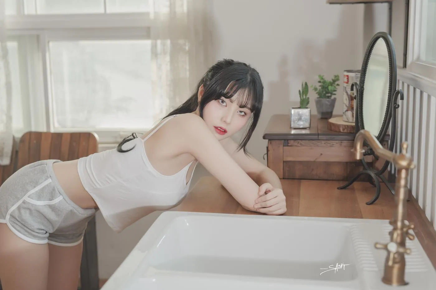 Yuna (윤아) – NO.17 [SAINT Photolife] No.11 – Love On Top [60P]插图7