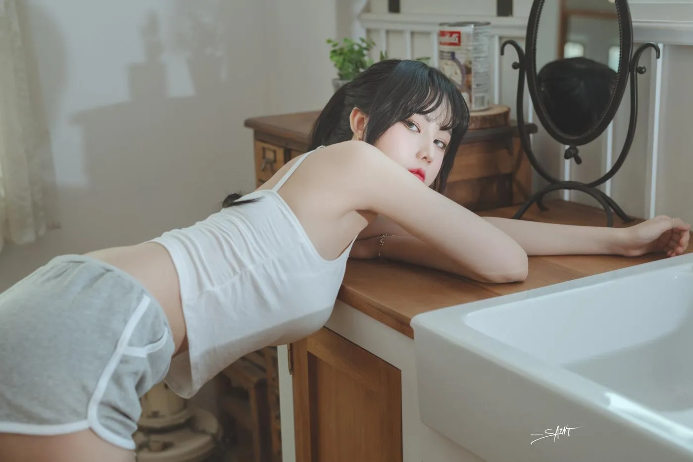 Yuna (윤아) – NO.17 [SAINT Photolife] No.11 – Love On Top [60P]插图8
