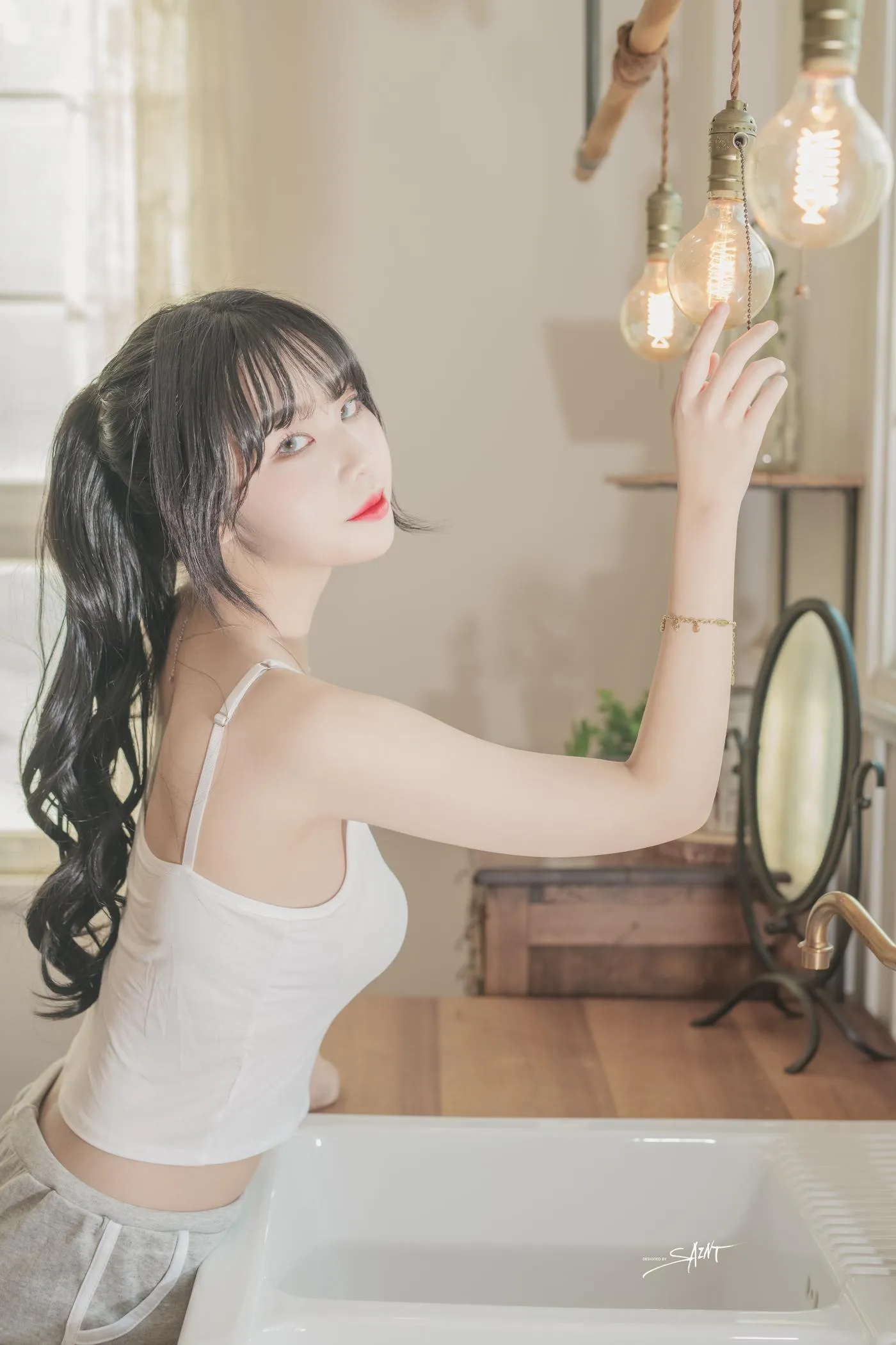 Yuna (윤아) – NO.17 [SAINT Photolife] No.11 – Love On Top [60P]插图9