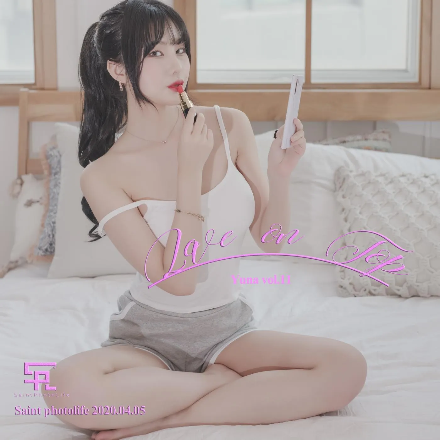 Yuna (윤아) – NO.17 [SAINT Photolife] No.11 – Love On Top [60P]插图9