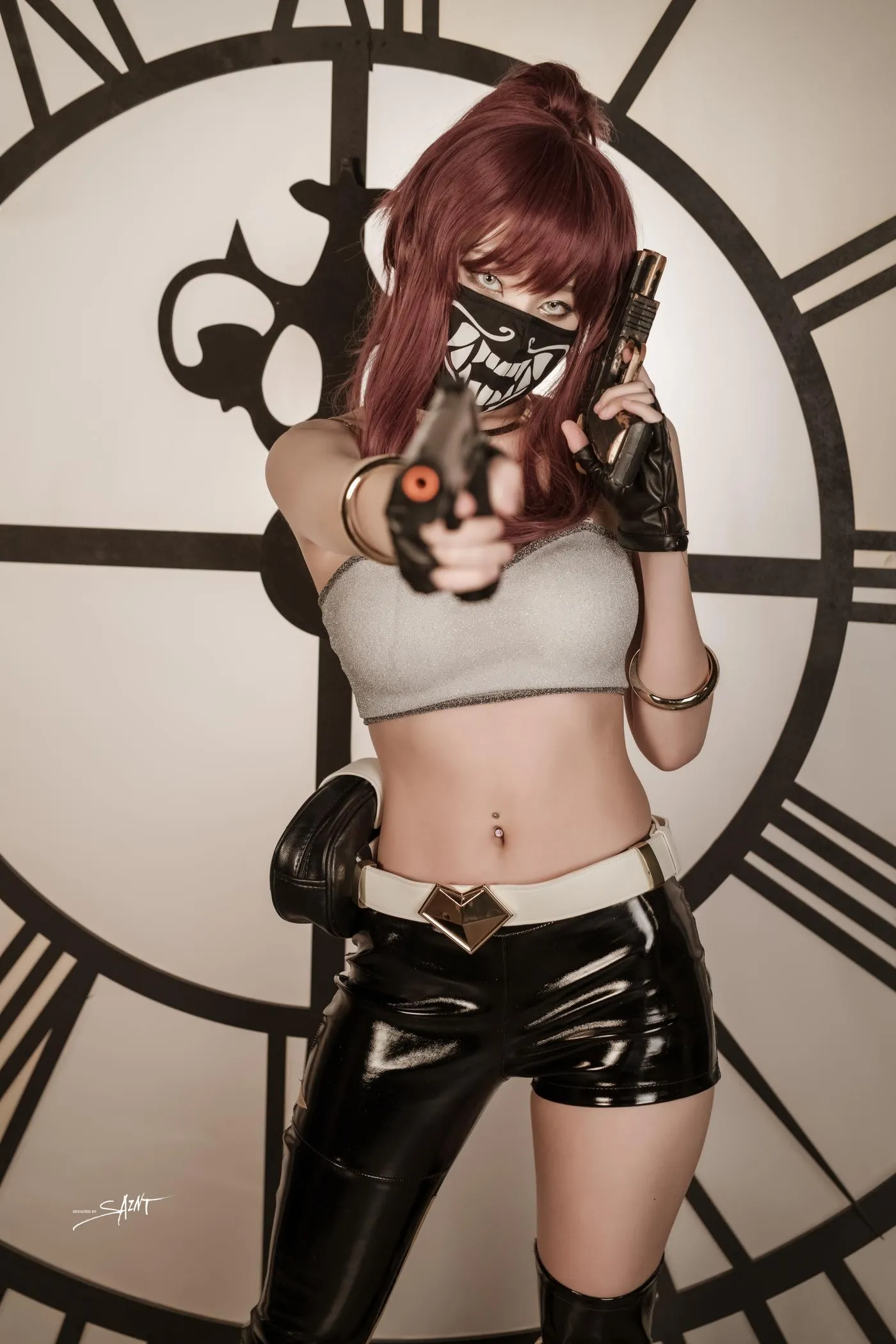 Yuna (윤아) – NO.18 [SAINT Photolife] Yuna\’s Cos Vol.04 KDA Akali & Nier Automata 2B [65P]插图7