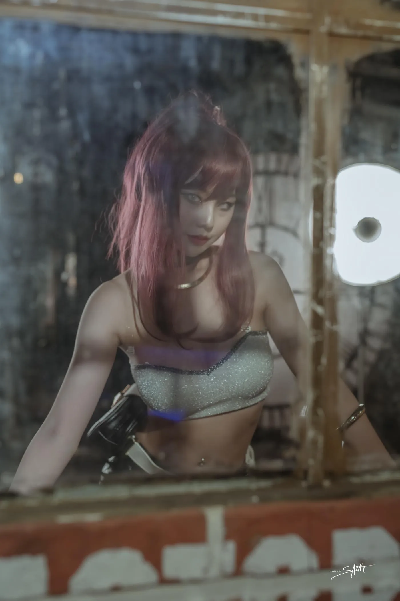 Yuna (윤아) – NO.18 [SAINT Photolife] Yuna\’s Cos Vol.04 KDA Akali & Nier Automata 2B [65P]插图5