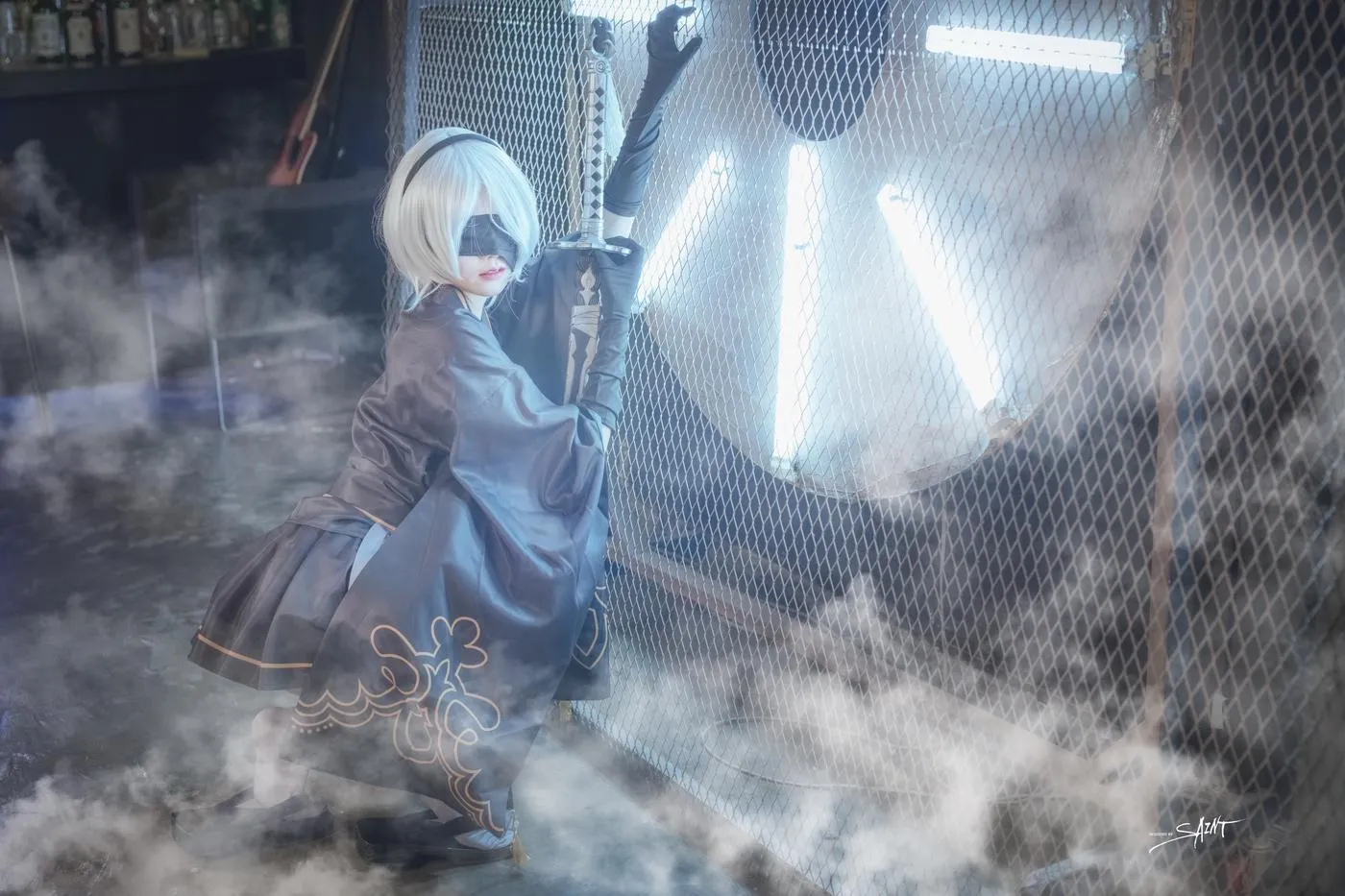 Yuna (윤아) – NO.18 [SAINT Photolife] Yuna\’s Cos Vol.04 KDA Akali & Nier Automata 2B [65P]插图4