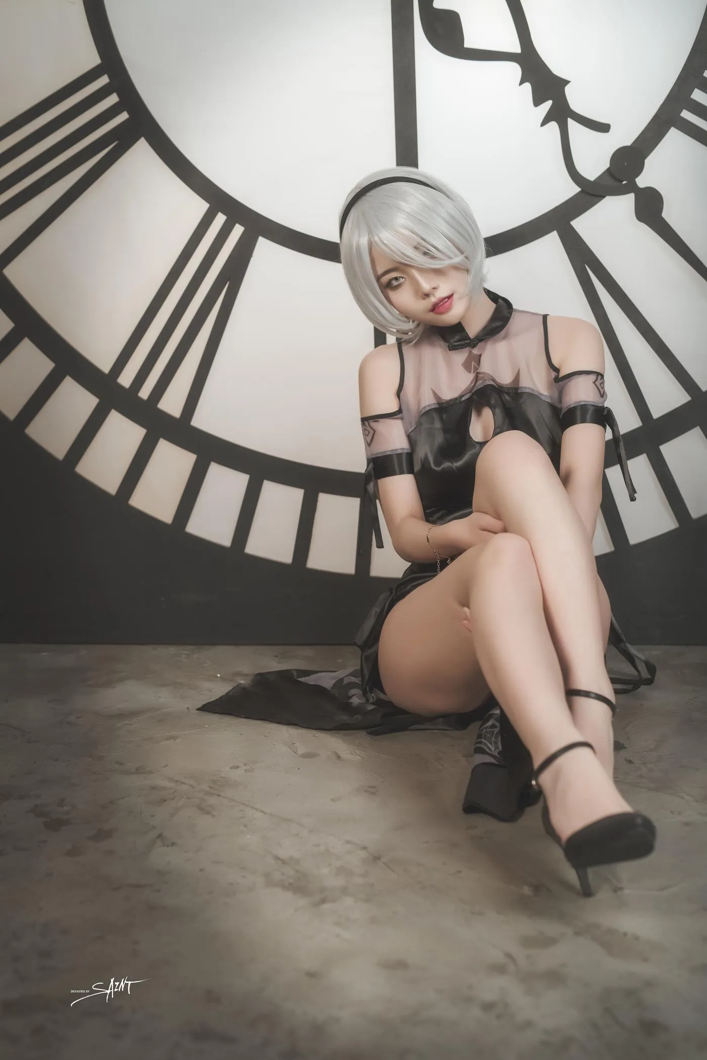 Yuna (윤아) – NO.18 [SAINT Photolife] Yuna\’s Cos Vol.04 KDA Akali & Nier Automata 2B [65P]插图6