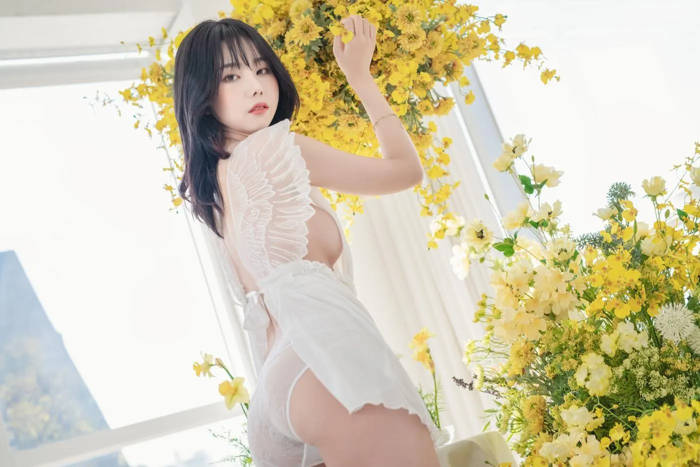 Yuna (윤아) – NO.27 [Patreon] Flowers [26P]插图2